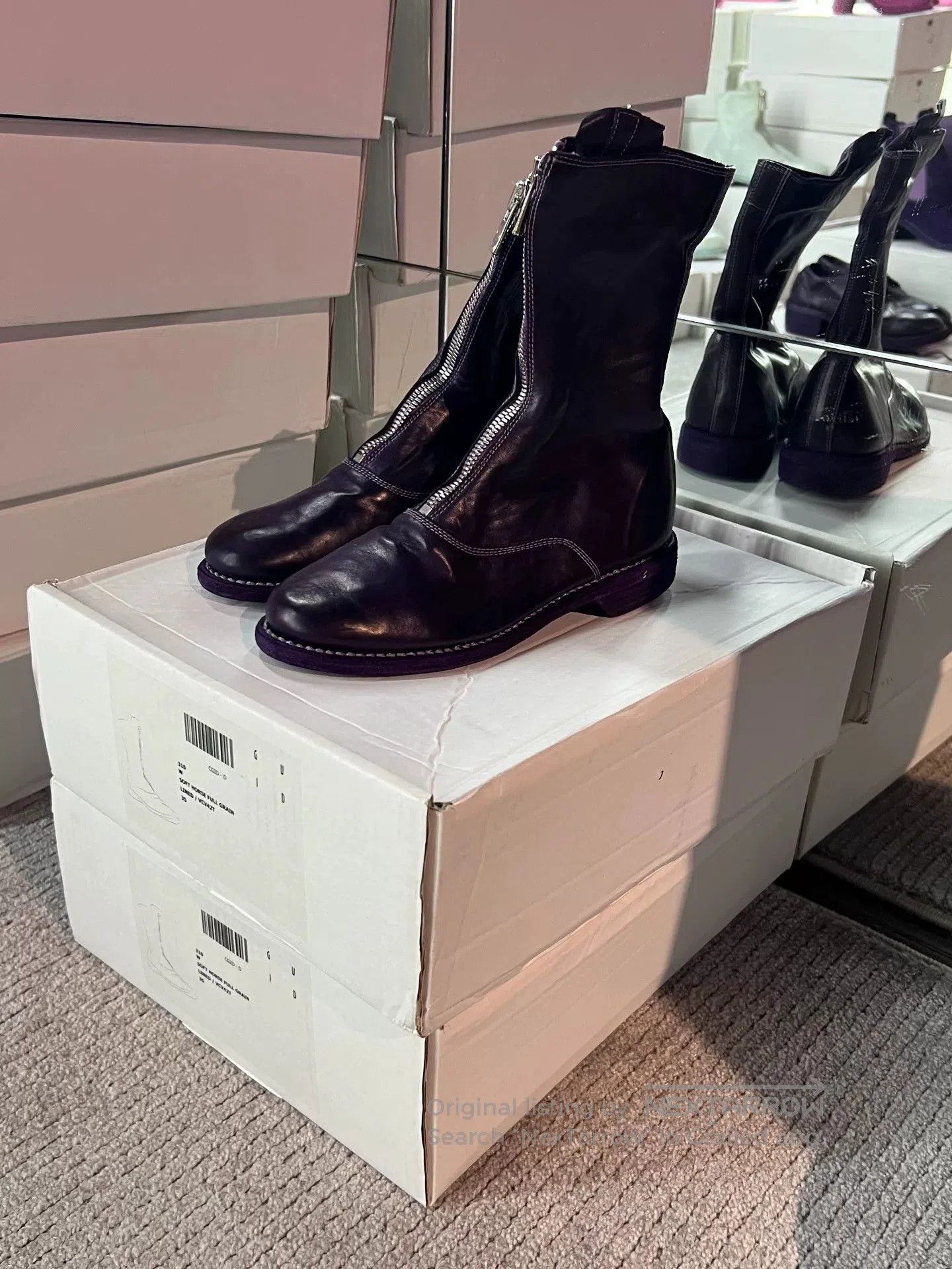 Guidi Guidi Front Zip Army Boots 310. Size US 4 / IT 34 - 2 Thumbnail