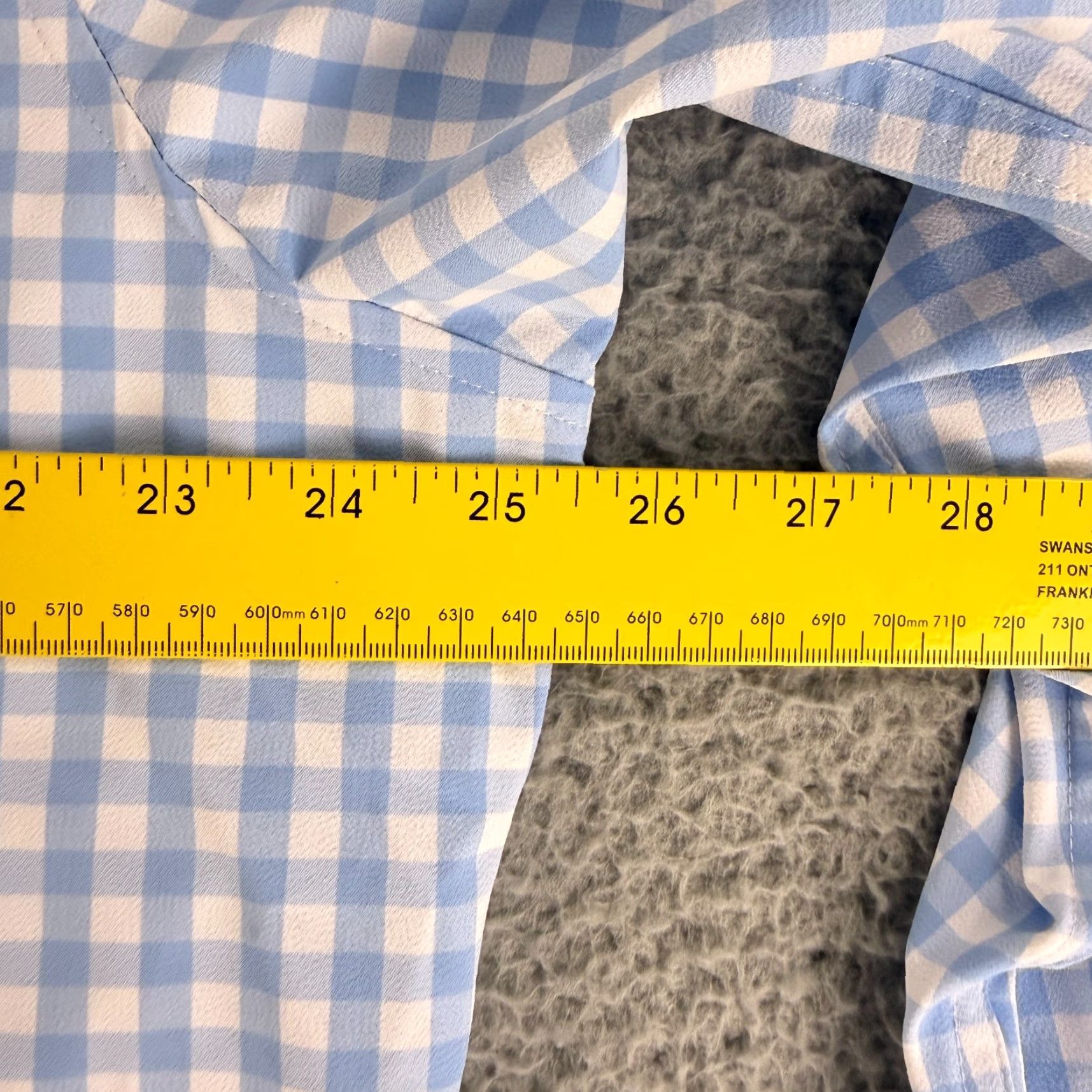 Mizzen+Main Mizzen+Main Leeward Button-Up Shirt Mens 2XL Blue Check Print Trim Fit LS Shirt Mens Blue Check Print Trim Fit LS Size US XXL / EU 58 / 5 - 5 Thumbnail