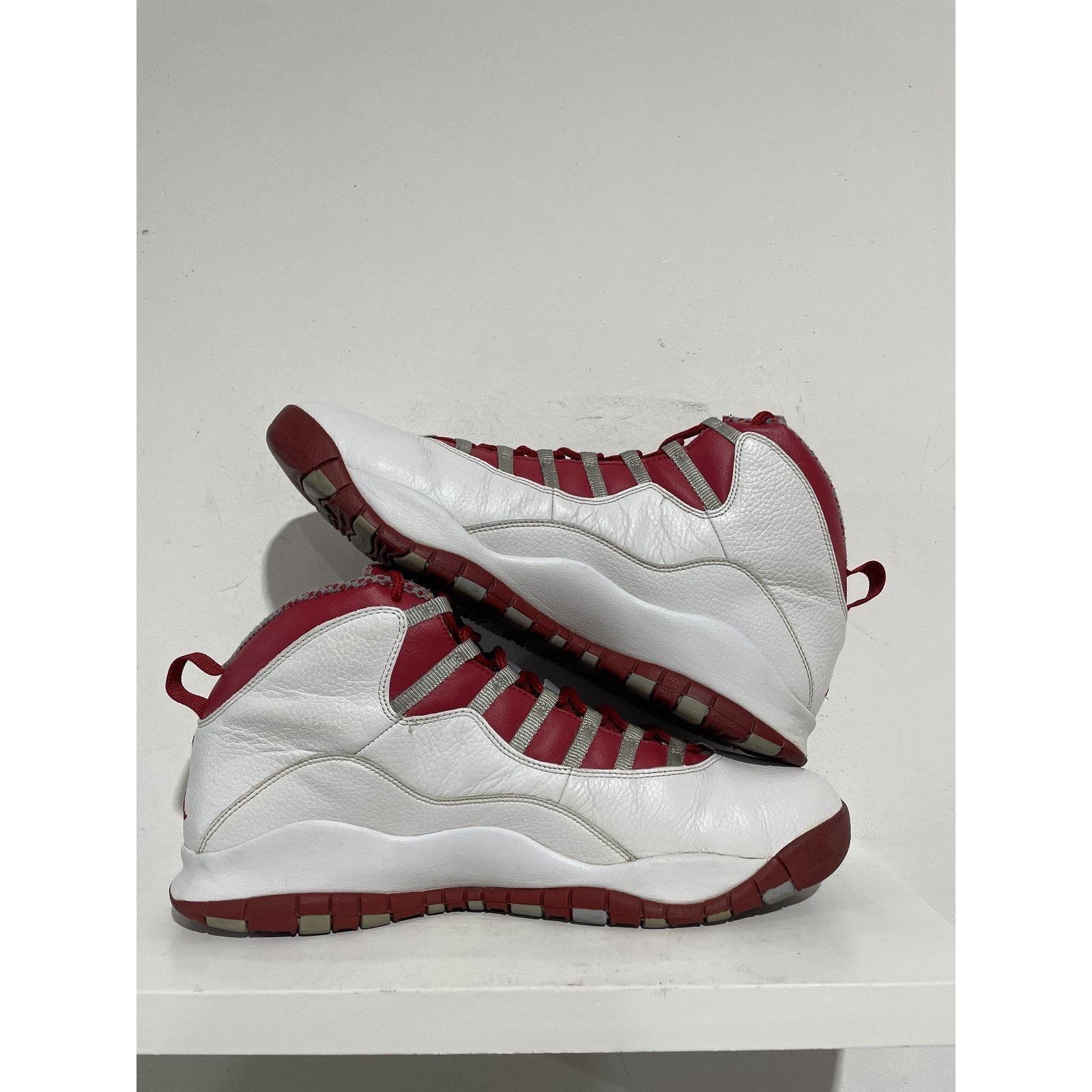 Jordan Brand JORDAN 10 RED STEEL (2005) SIZE 15 PREOWNED Size US 15 / EU 48 - 2 Thumbnail
