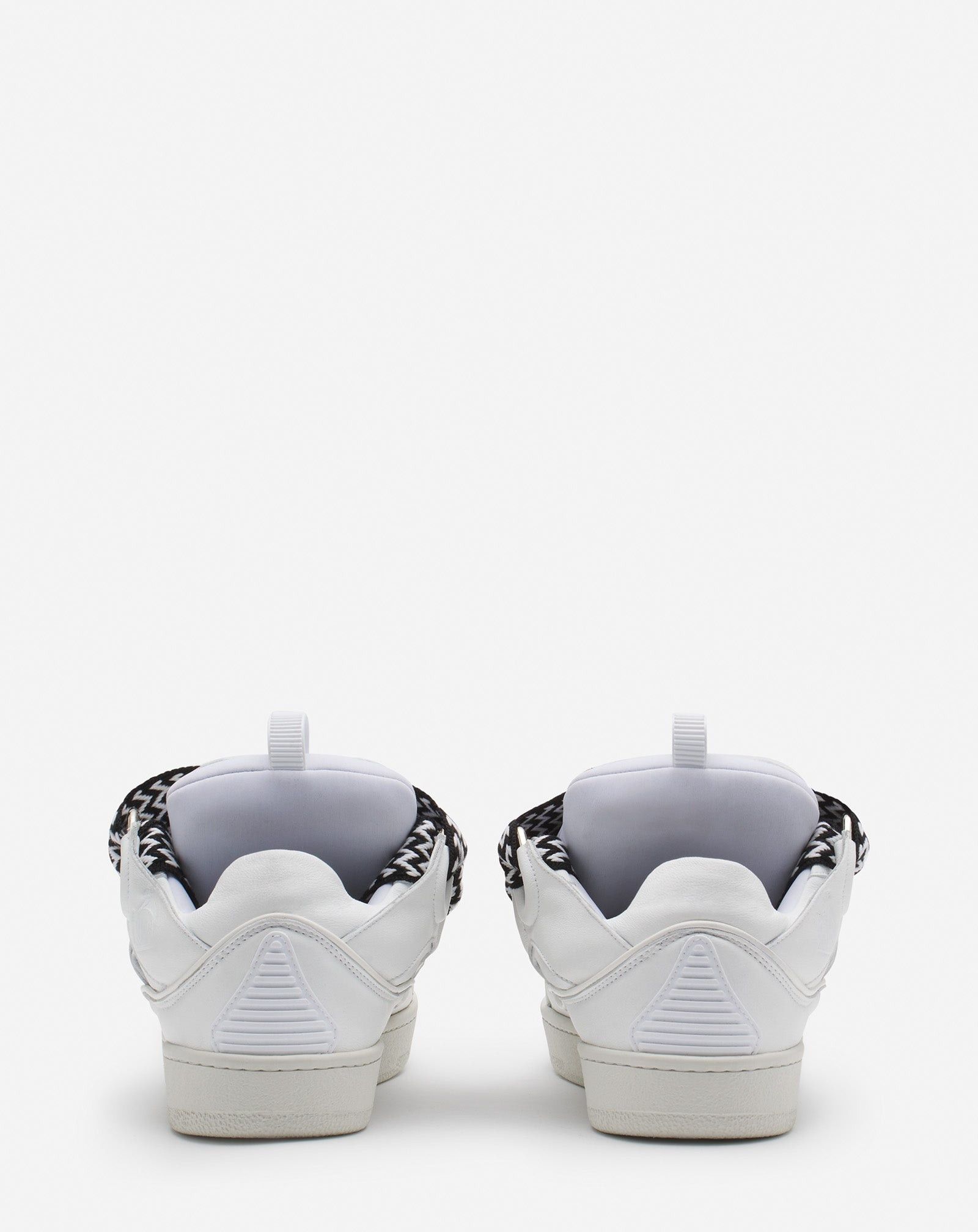 Future × Lanvin oc11z0325 Curb Low-Top Sneakers in White Size US 12.5 / EU 45-46 - 3 Thumbnail