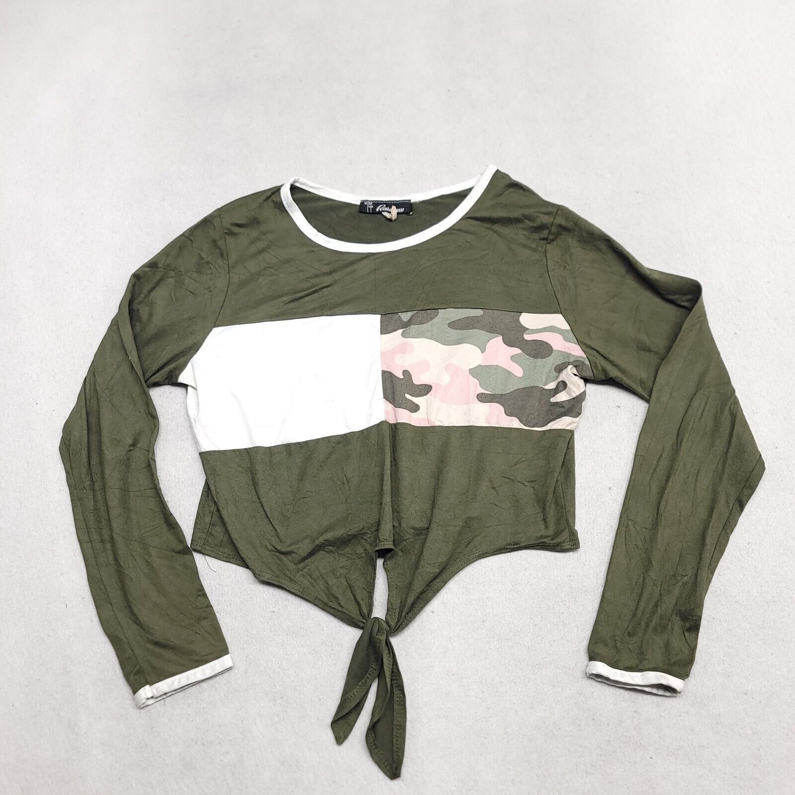 Rainbow Rainbow Casual T Shirt Womens Size Large L Green White Size L / US 10 / IT 46 - 1 Thumbnail
