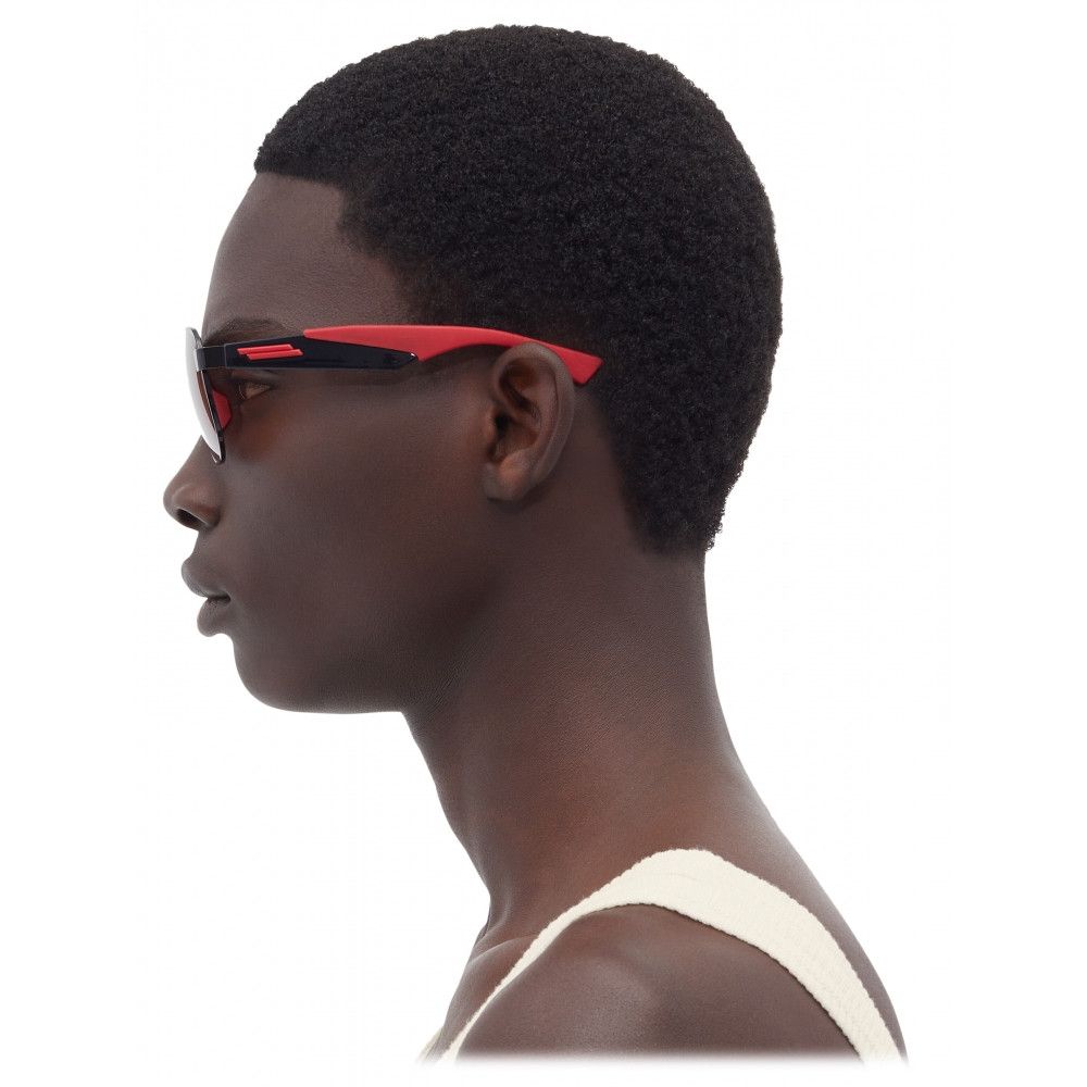 Bottega Veneta o1loc1c1224 Size: OS / 744432 Sunglasses in Black/Red Size ONE SIZE - 5 Thumbnail