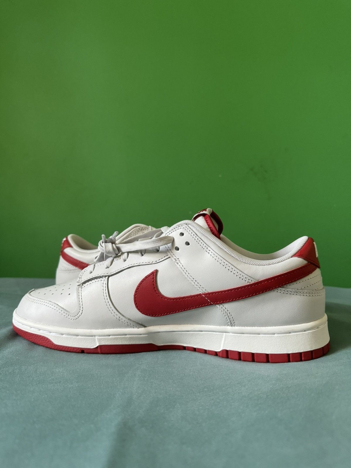Nike Nike Dunk Low Vast Grey Varsity Red 2023 Size US 11.5 / EU 44-45 - 2 Thumbnail