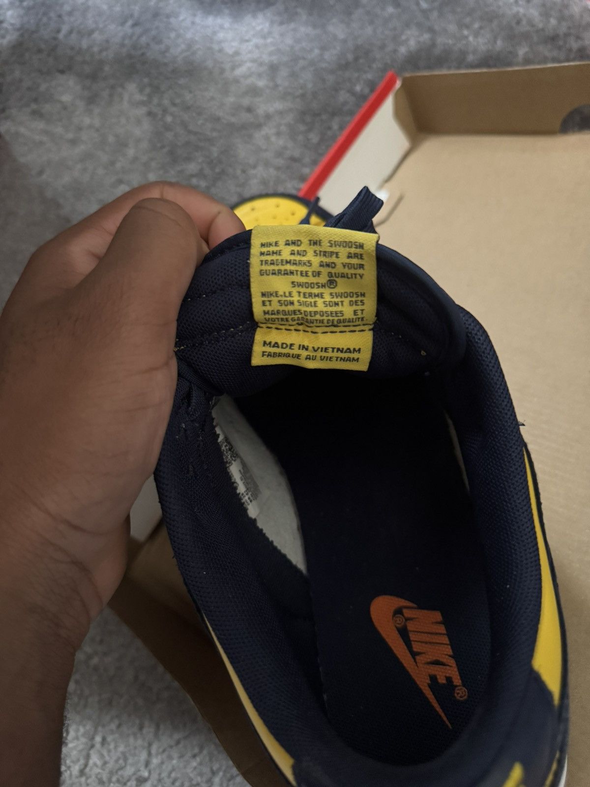 Nike Nike Dunk Low Michigan Size US 10 / EU 43 - 6 Thumbnail