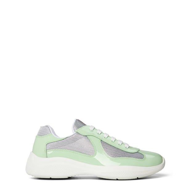 Prada Men'S Americas Cup Leather Prada Trainers Size US 10 / EU 43 - 1 Thumbnail
