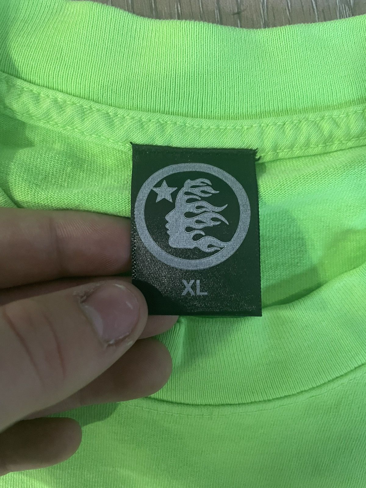 HELLSTAR Hellstar green jesus t shirt Size US XL / EU 56 / 4 - 3 Thumbnail