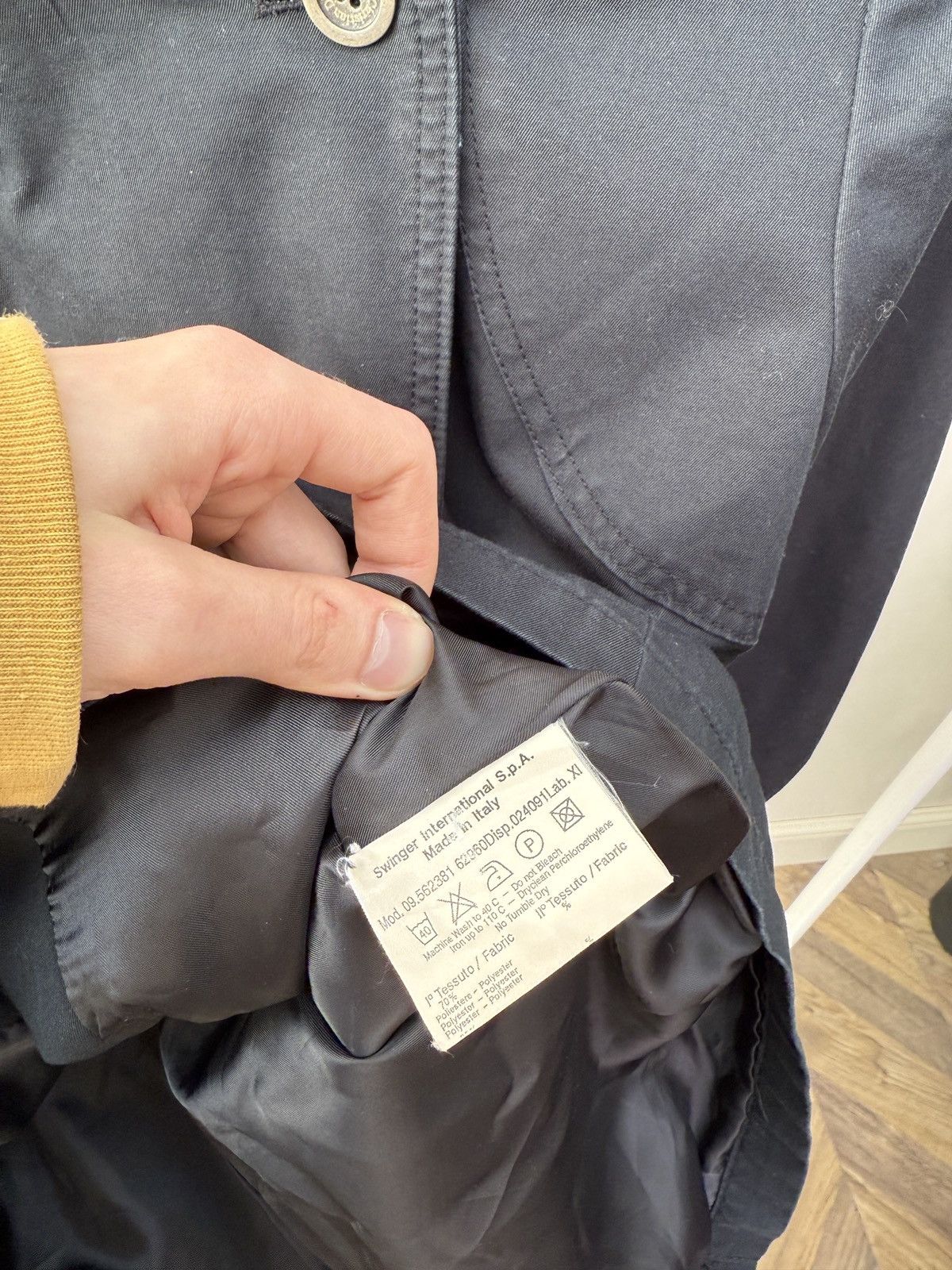 Dior Christian Dior Paris Vintage Trench Coat Belted Size M / US 6-8 / IT 42-44 - 8 Thumbnail