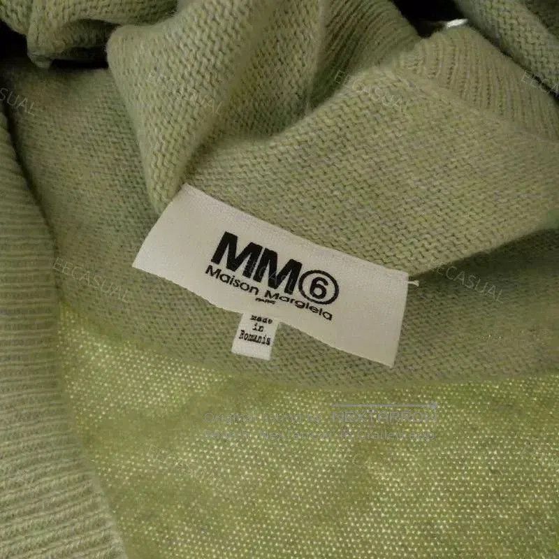 MM6 MM6 Maison Margiela Green Knit Sweater. Size XS / US 0-2 / IT 36-38 - 9 Thumbnail