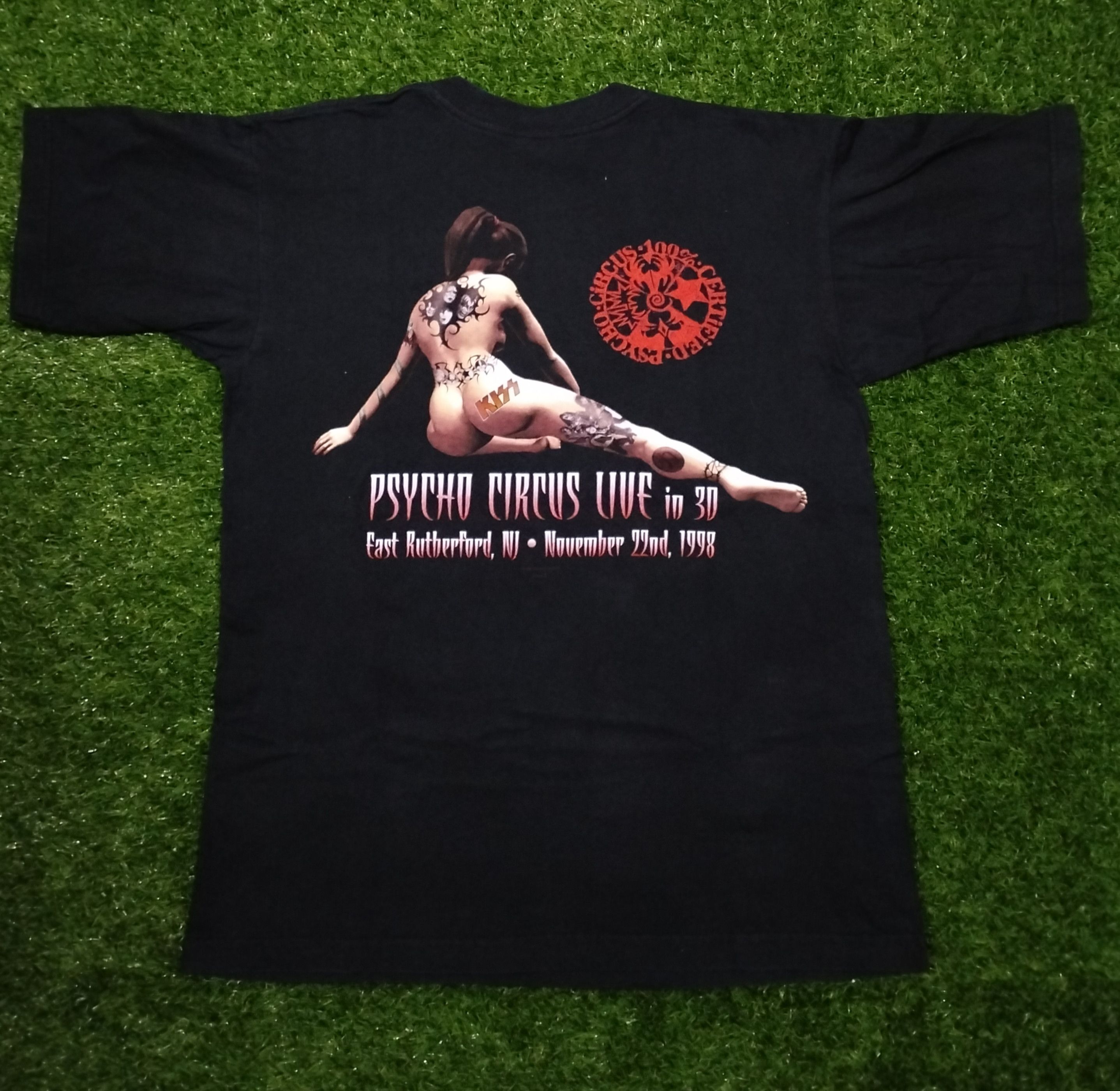 Band Tees × Vintage 1998 Kiss Psycho Circus Live in 3D Shirt Size US L / EU 52-54 / 3 - 2 Thumbnail