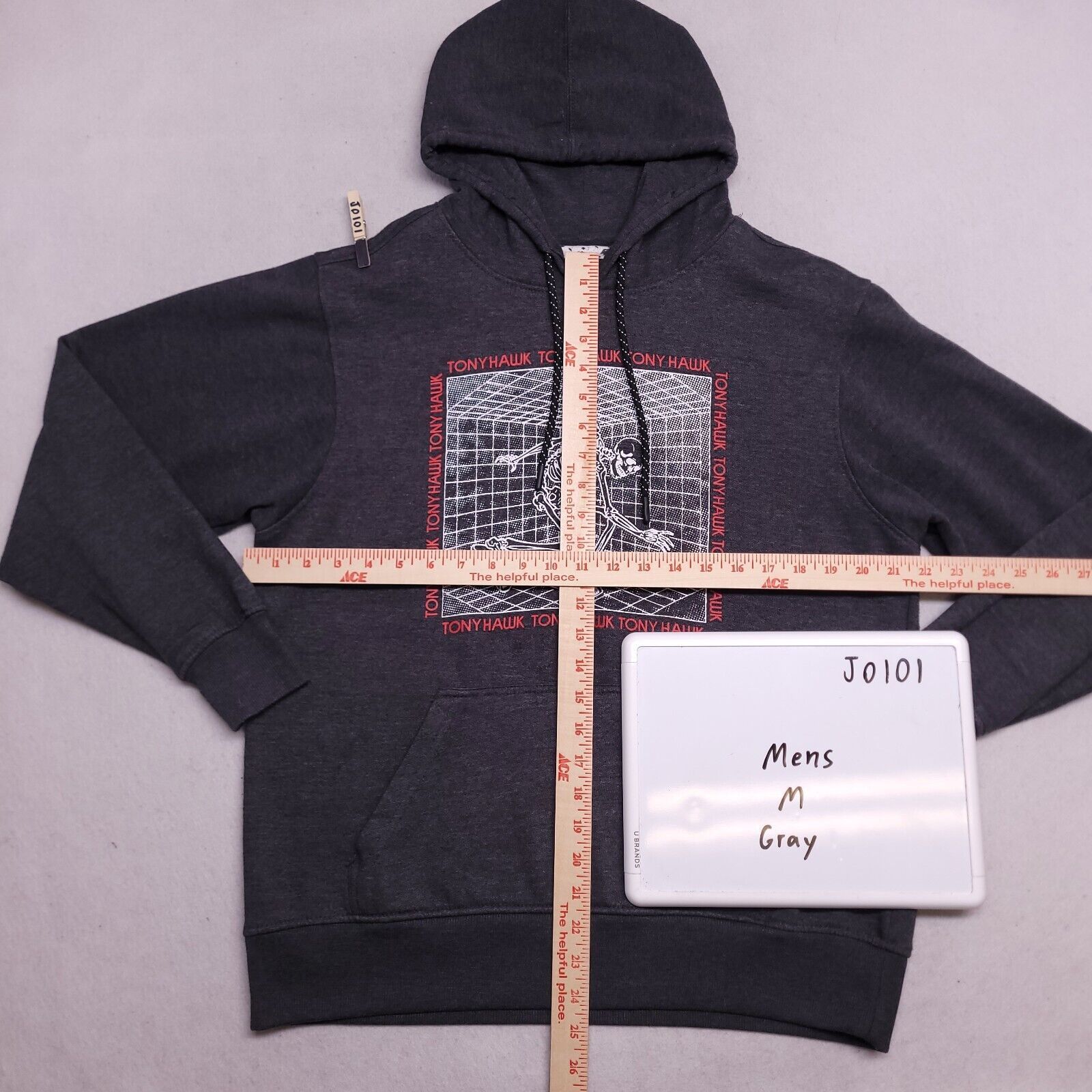 Hawk Hawk Casual Pullover Long Sleeve Hoodie Mens Size Medium M Size US M / EU 48-50 / 2 - 6 Thumbnail