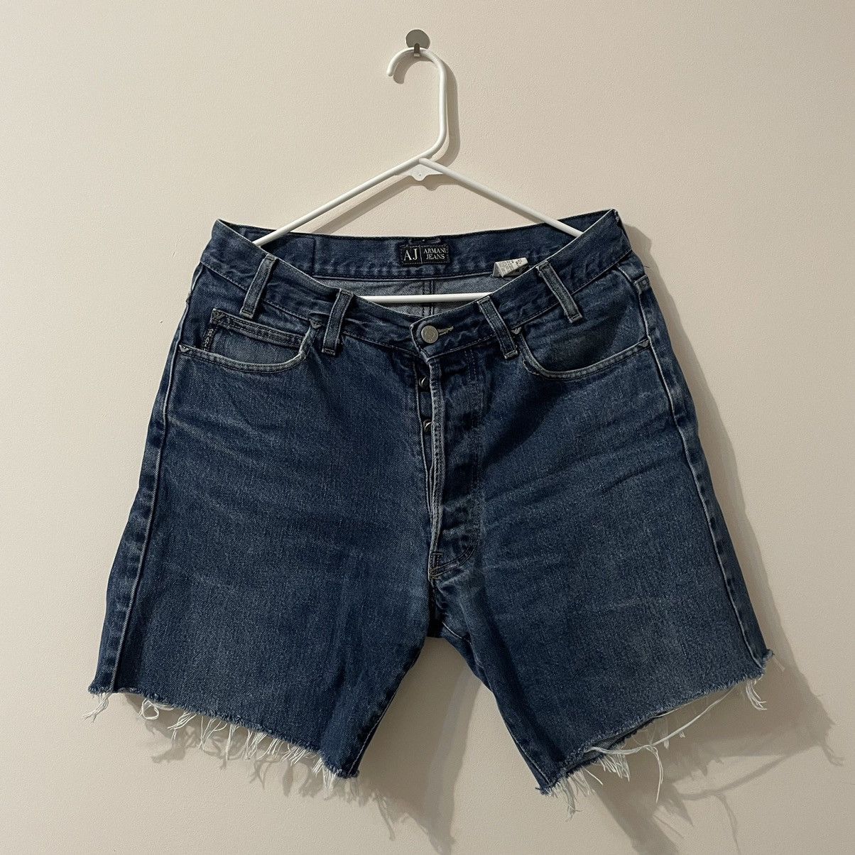 Armani × Giorgio Armani × Vintage Armani Jeans shorts Size US 32 / EU 48 - 4 Thumbnail
