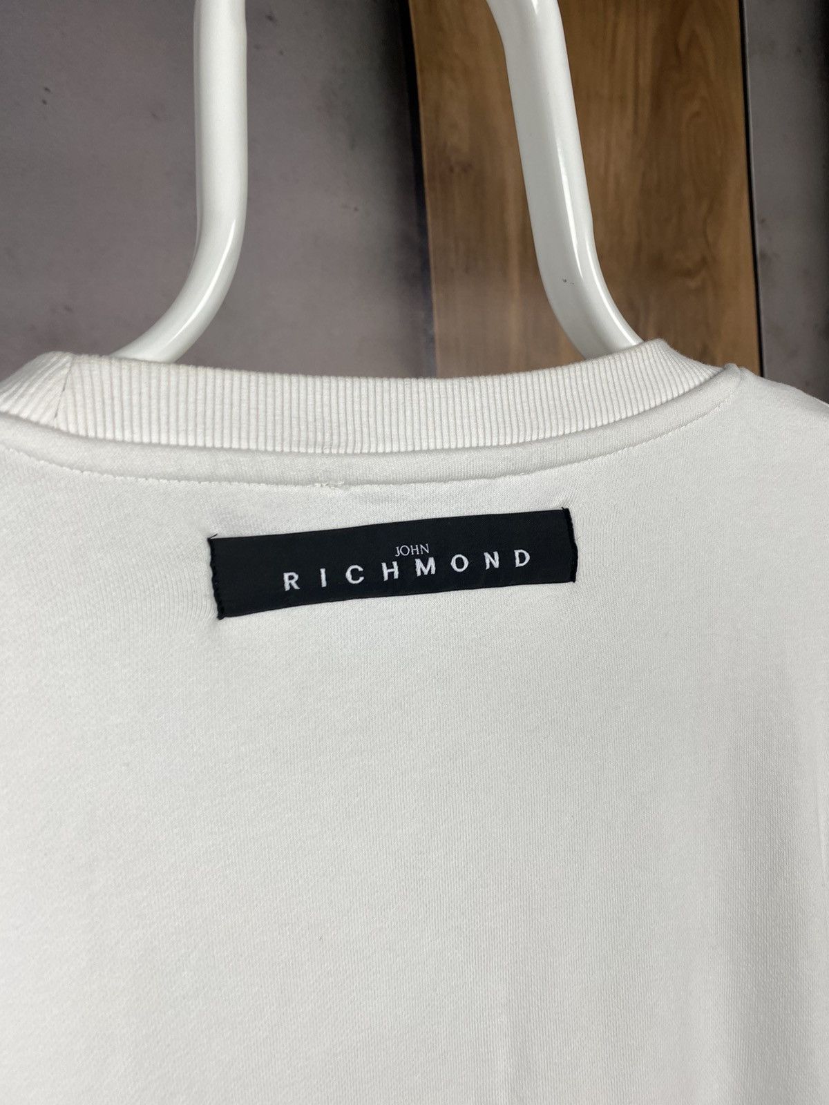 John Richmond 🍇Sweatshirt John Richmond The Baddest Band Boxy Logo Tee🍇 Size US XL / EU 56 / 4 - 11 Thumbnail
