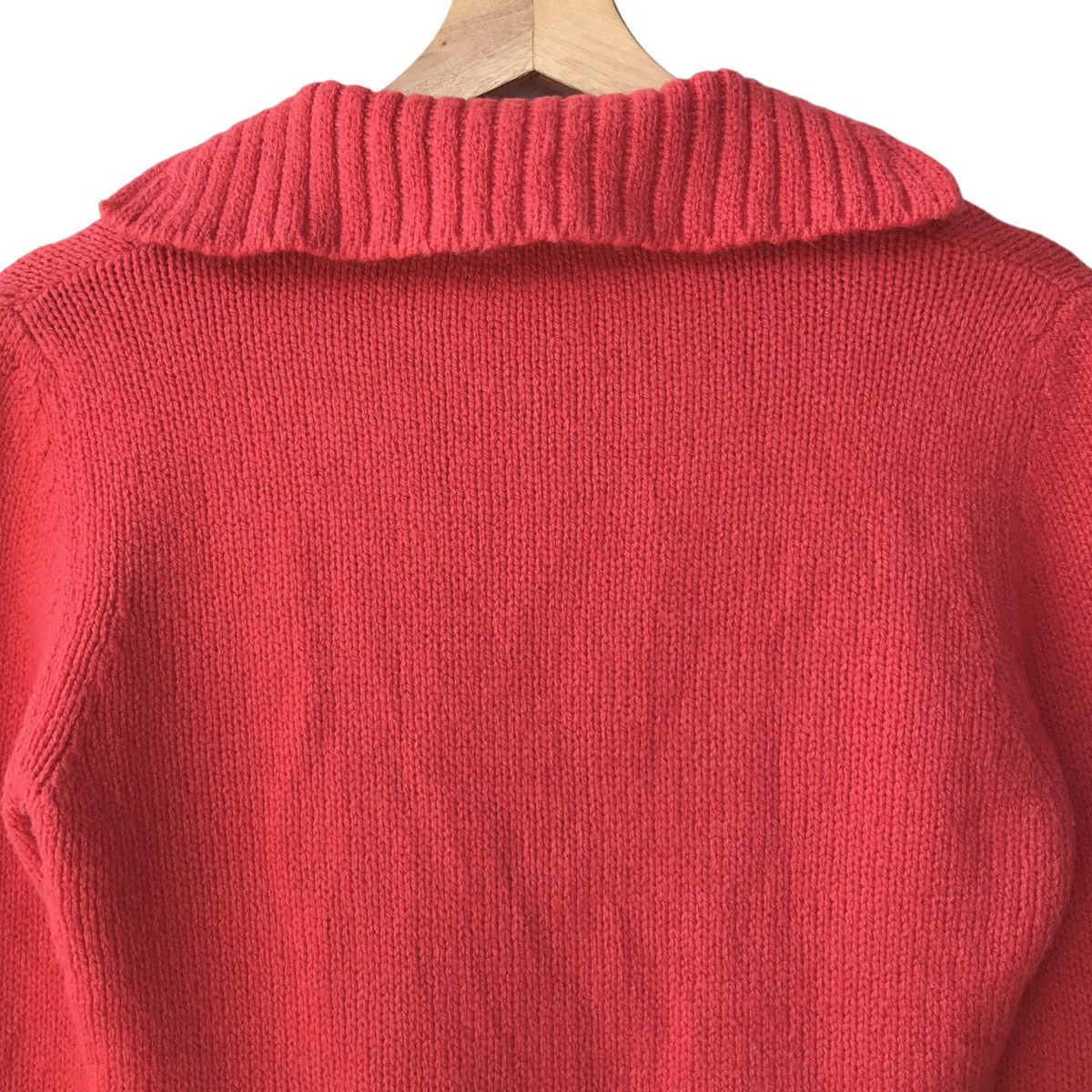 MAX&Co. × Max Mara Max & Co. Italy Designer Wide Neck Wool Crop Jumper Size M / US 6-8 / IT 42-44 - 4 Thumbnail