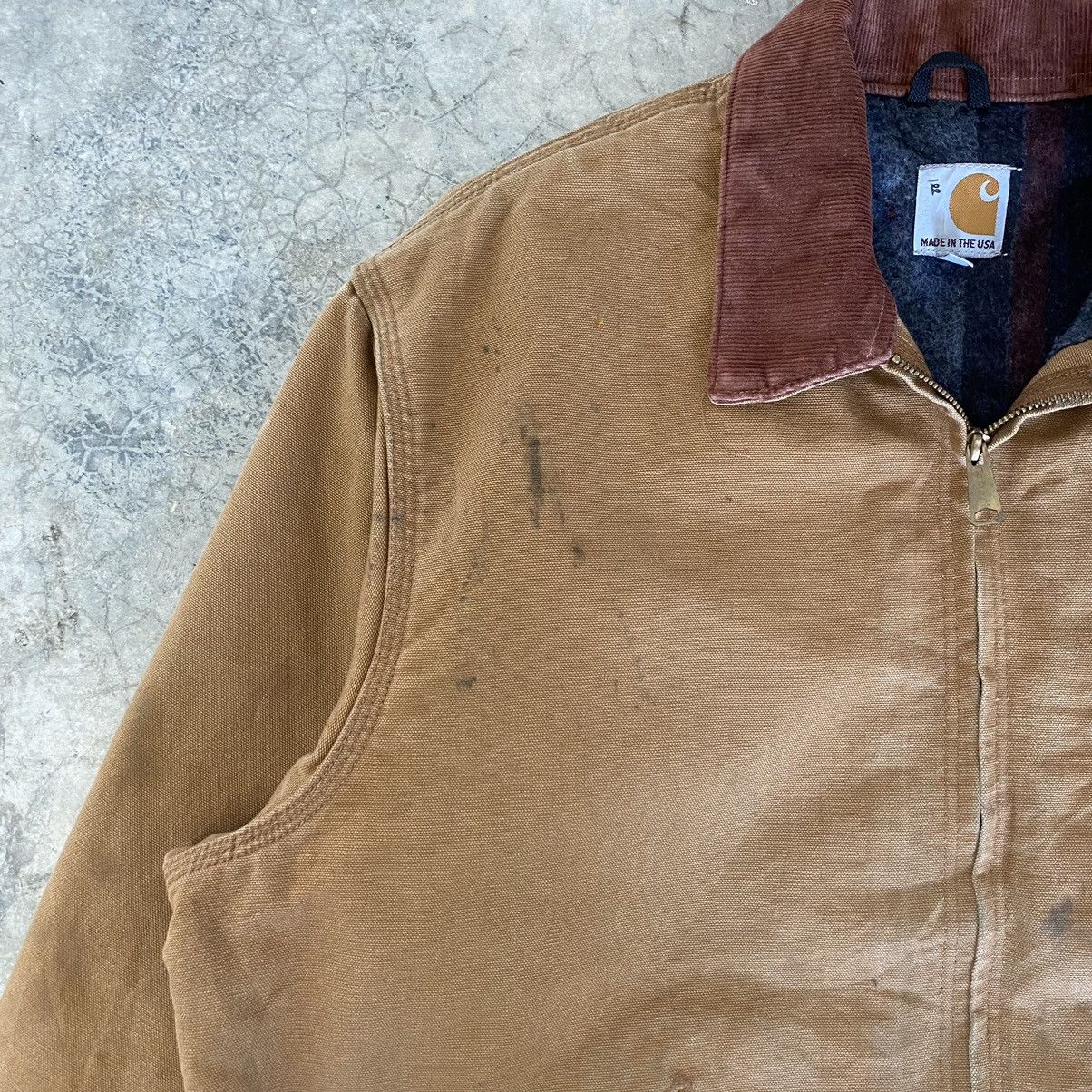 Carhartt Vintage Carhartt Detroit Blanket Lined Workwear Jacket J001 Size US XL / EU 56 / 4 - 7 Thumbnail