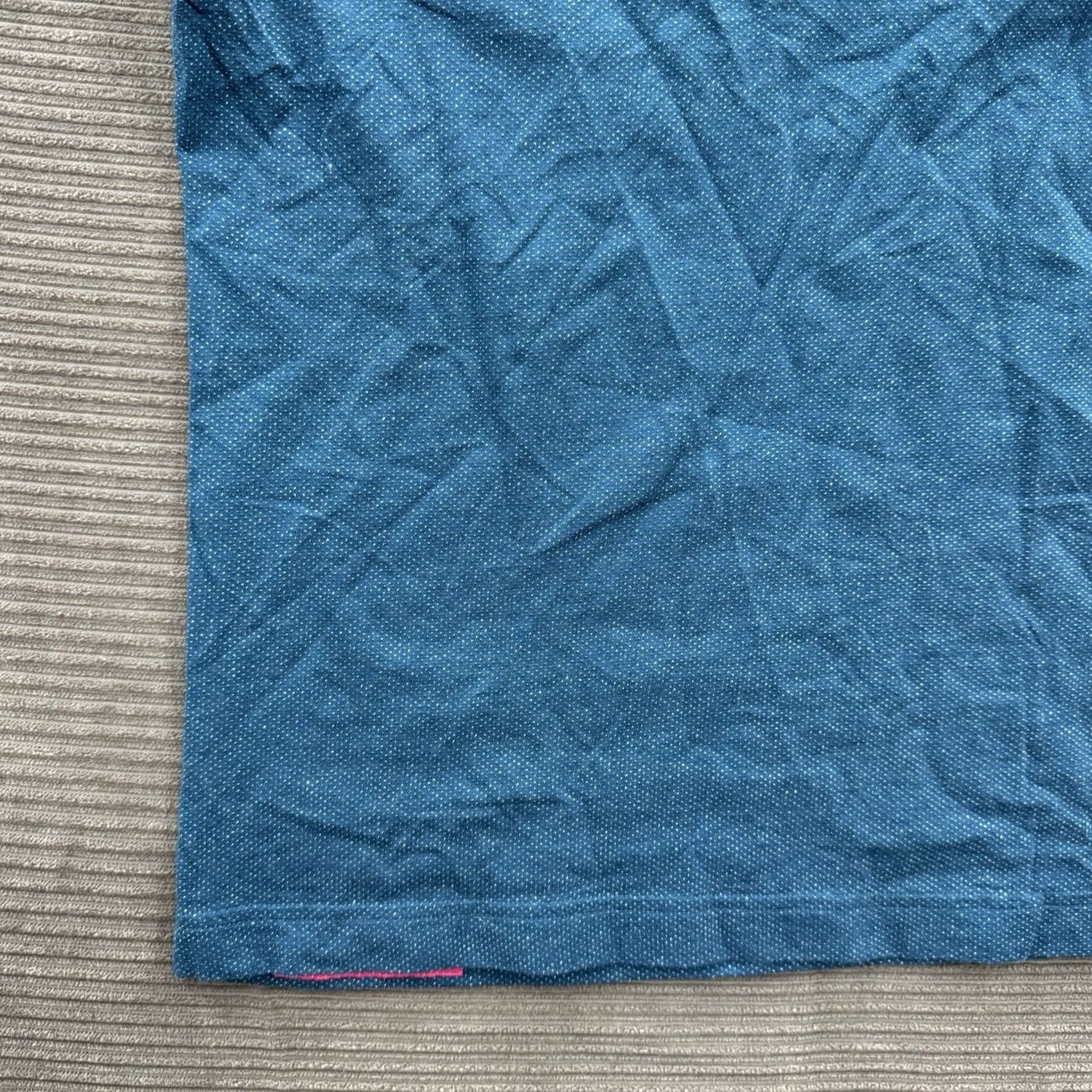 Robert Graham Robert Graham Pullover Shirt Men M 1/4 Zip Long Sleeve Cotton Preppy Blue Logo Embroidered Casual Athletic Outdoor 90s GOLF Walking Mens Size US M / EU 48-50 / 2 - 6 Thumbnail
