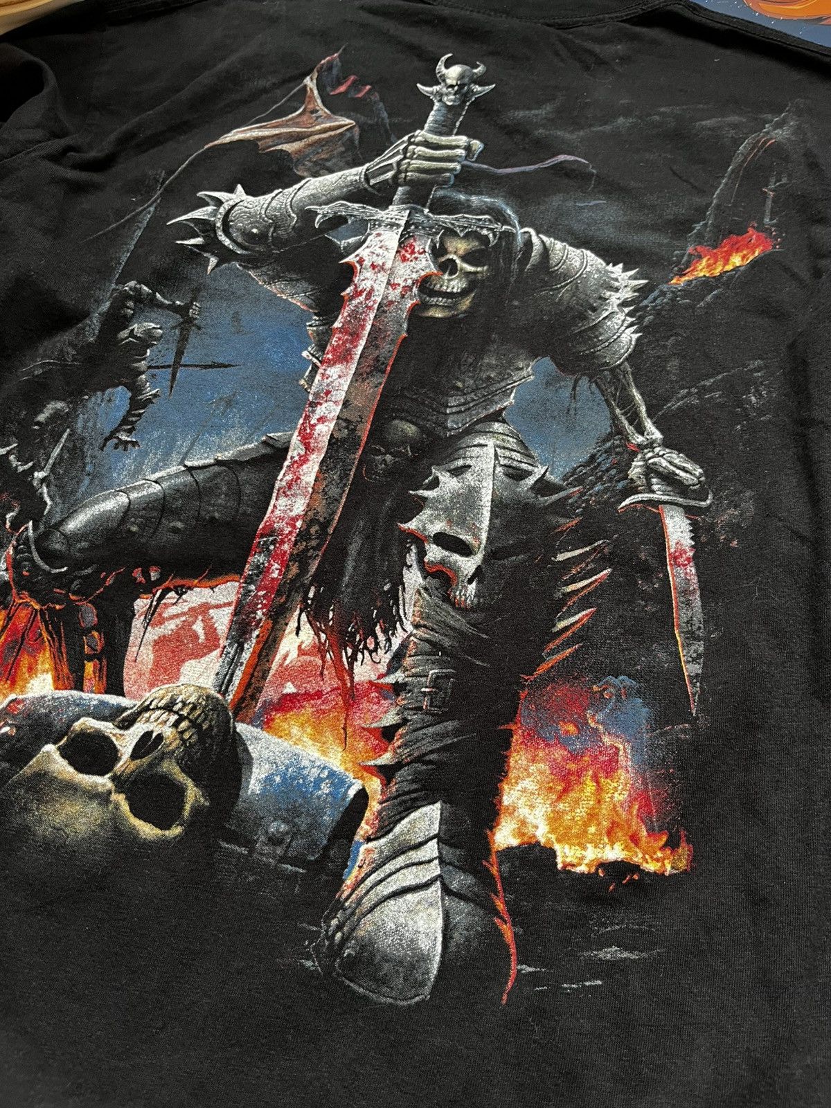 Band Tees Vintage Y2k Spiral Full Print Longsleeve Size US M / EU 48-50 / 2 - 6 Thumbnail