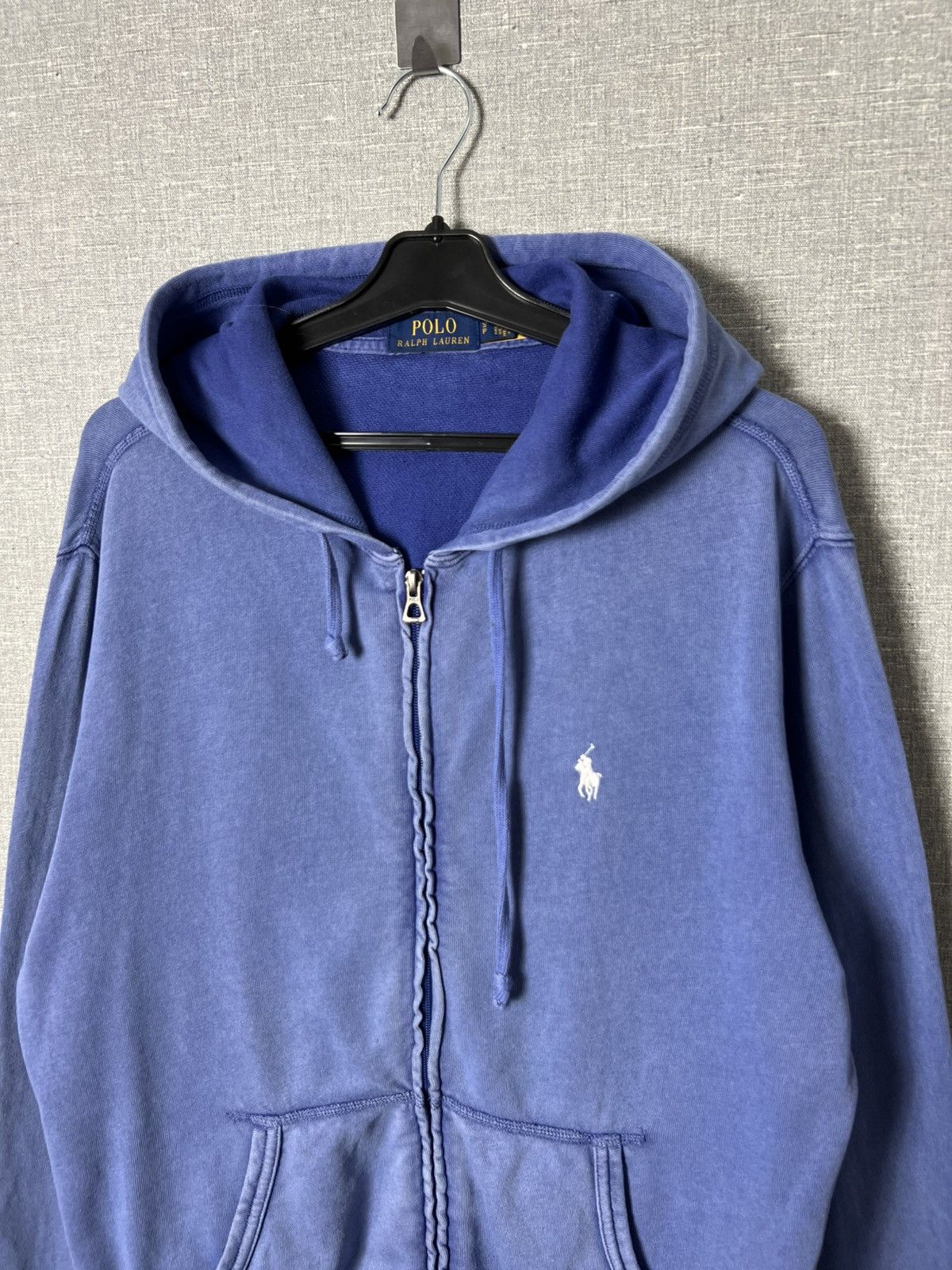 Polo Ralph Lauren Polo Ralph Lauren Washed Spa Terry Zip Up Hoodie Pony Logo Size US S / EU 44-46 / 1 - 3 Thumbnail