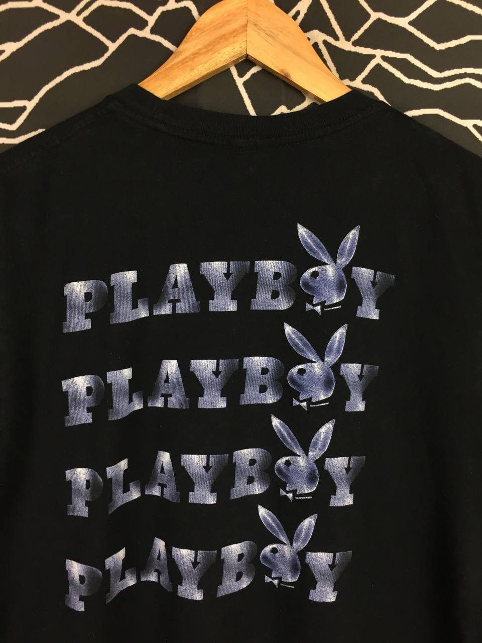 Playboy Playboy Bunny Logo Vintage Style Streetwear Tee Size US L / EU 52-54 / 3 - 3 Thumbnail