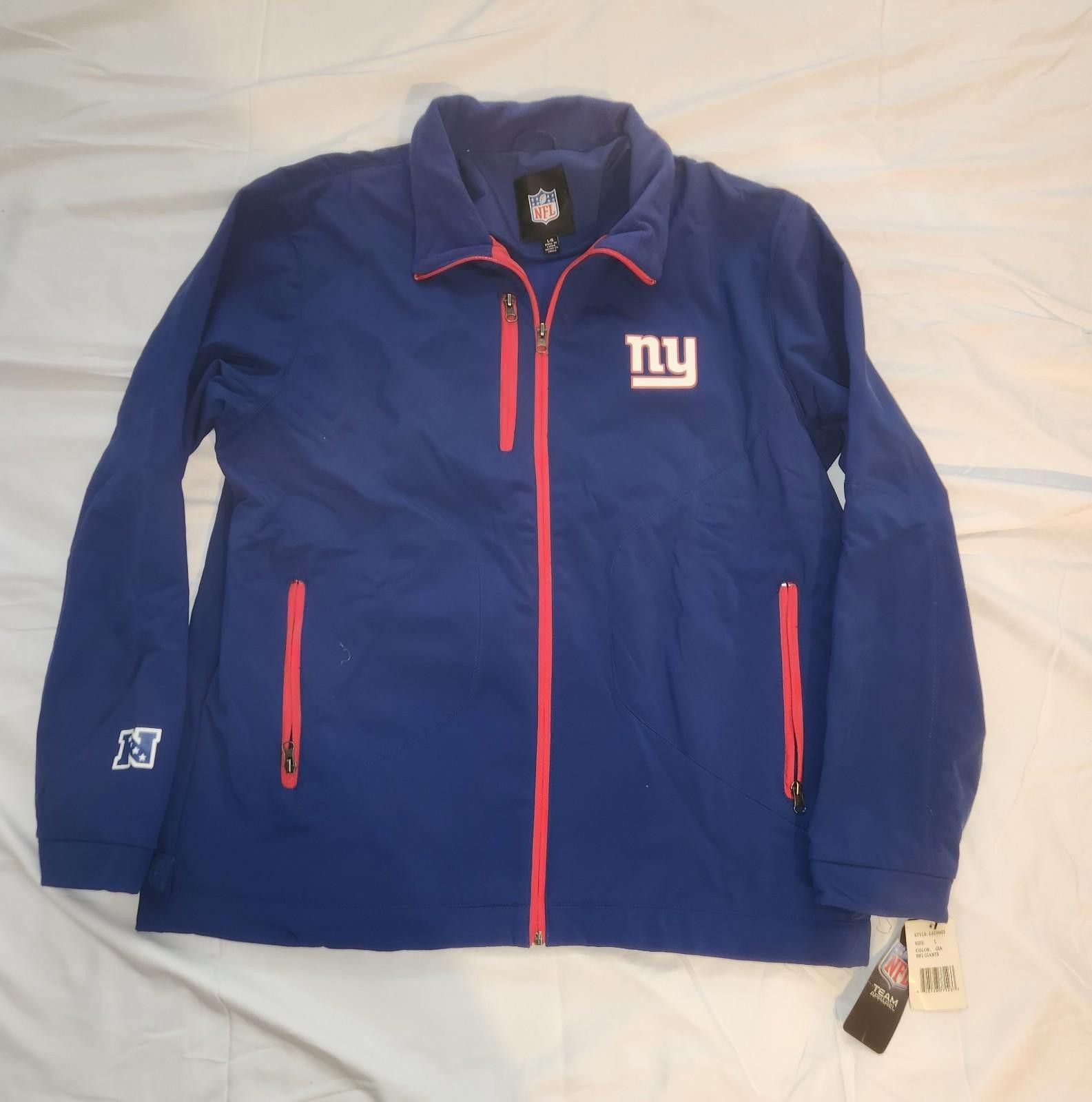 Other New York Giants G-III Sports Royal Pregame Full-Zip Jack Size US L / EU 52-54 / 3 - 1 Thumbnail