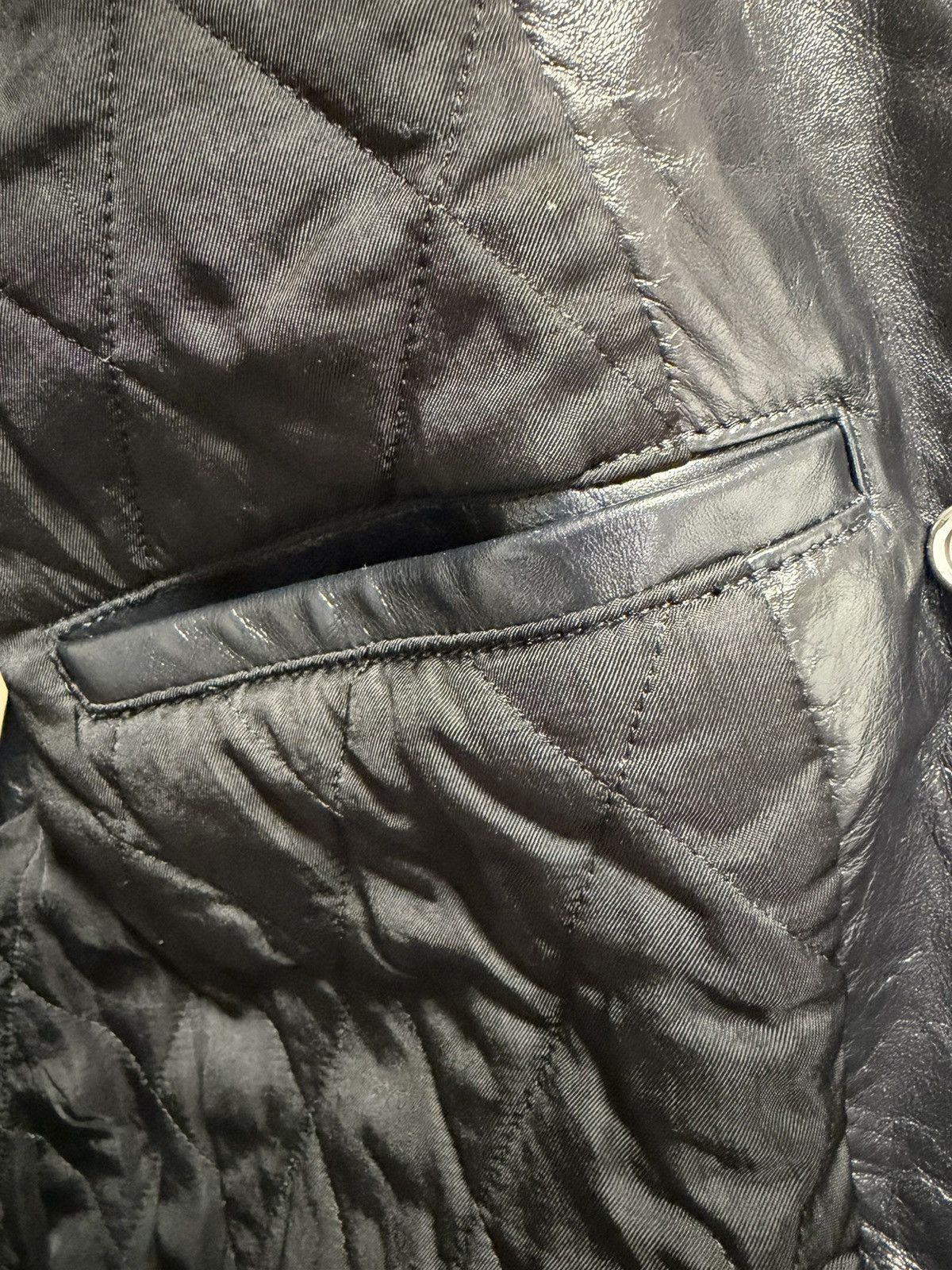 Celine × Hedi Slimane UNRELEASED - SS20 Calf Leather Vest Size US S / EU 44-46 / 1 - 10 Thumbnail
