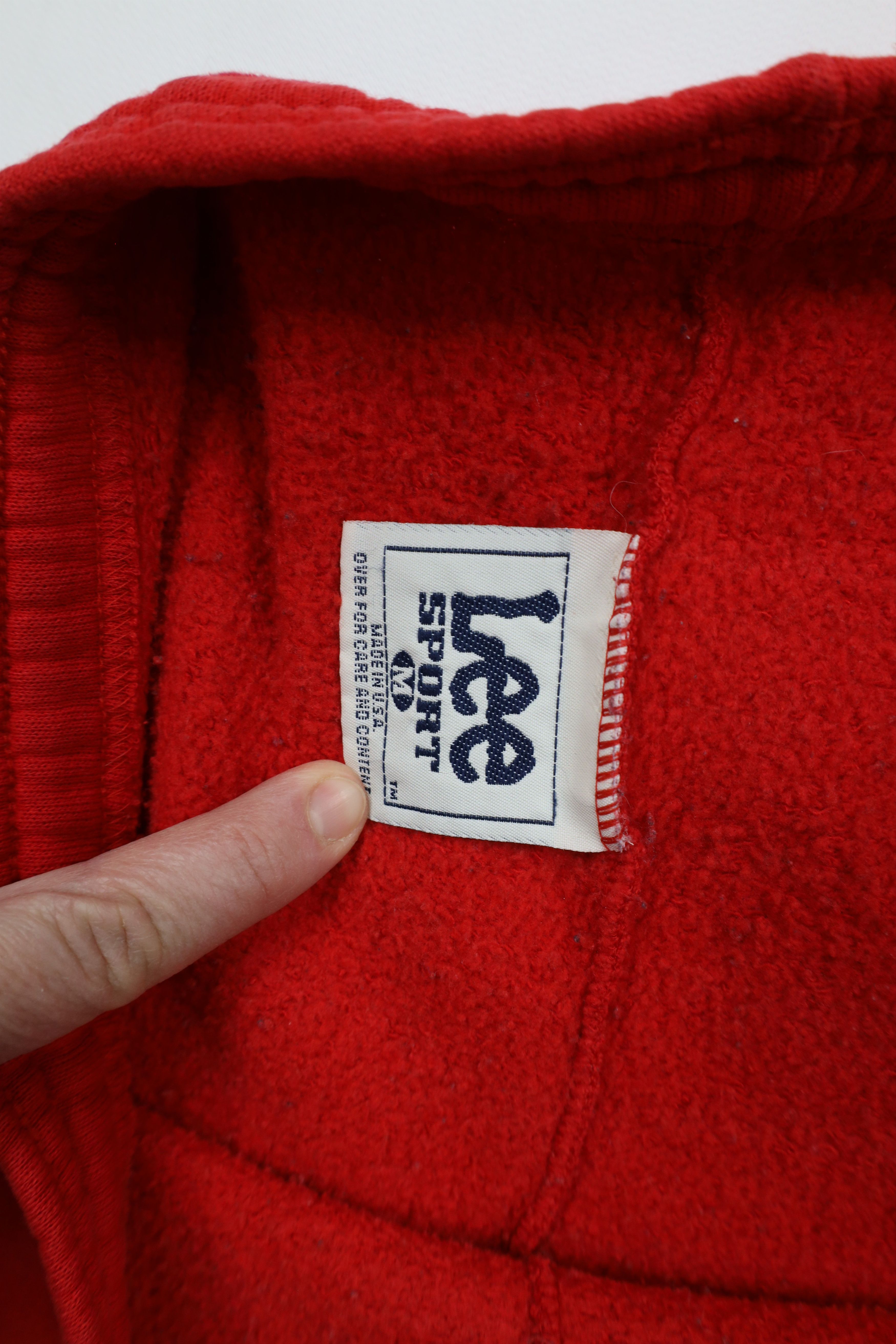 Vintage Vintage 90s Detroit Red Wings Hockey Sweatpants Joggers USA Size US 34 / EU 50 - 8 Thumbnail