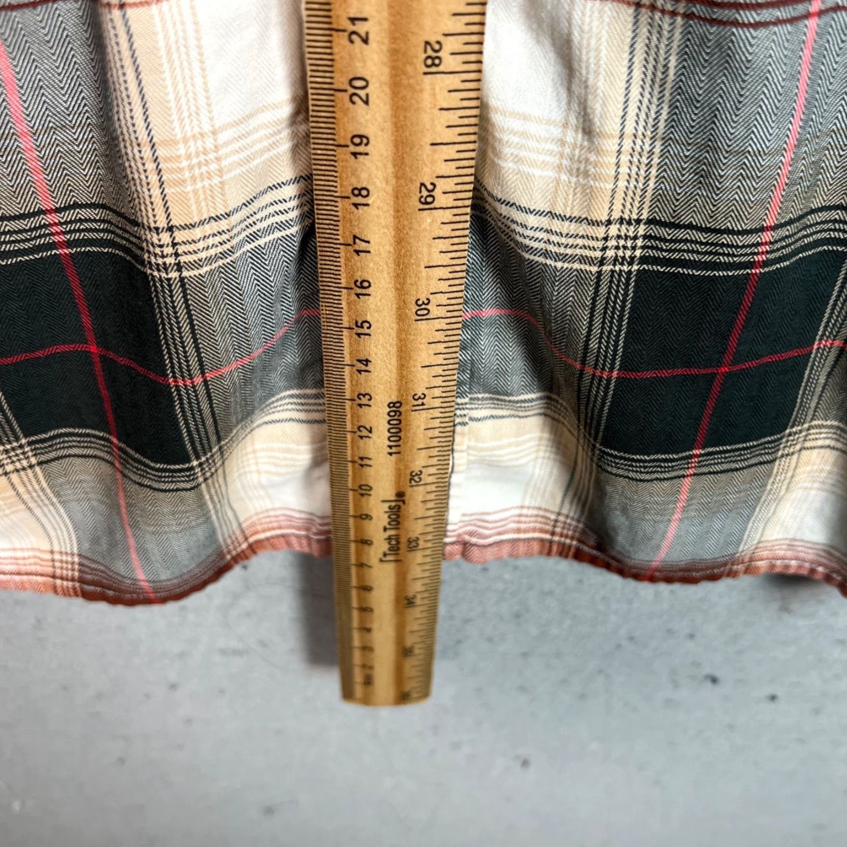 Banana Republic VINTAGE Banana Republic Mens Tailored Slim Fit Plaid Shirt XXL Cotton Blend Long Sleeve Size US XXL / EU 58 / 5 - 6 Thumbnail