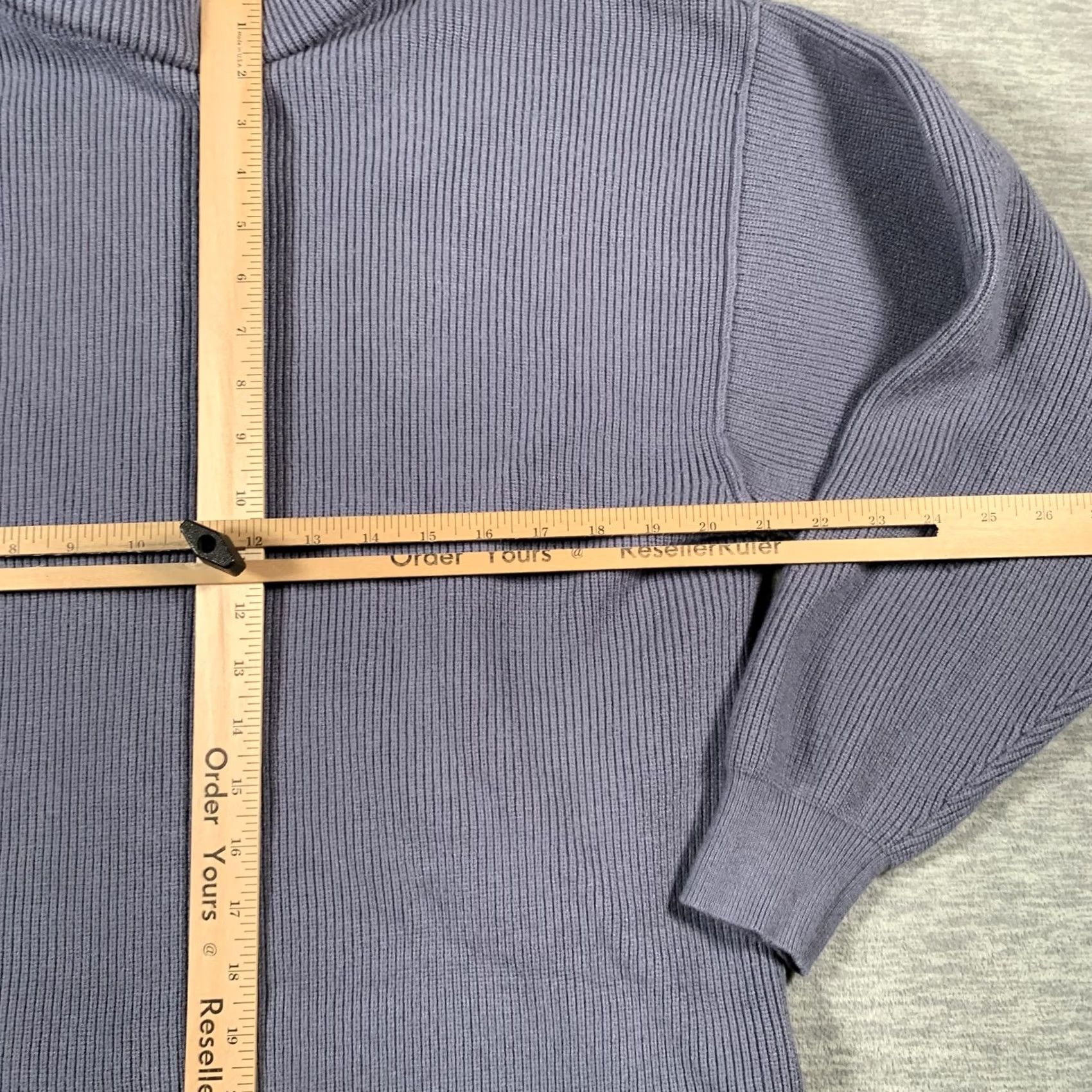 Free People Free People Sweater Womens M Gray Ribbed Turtleneck Tunic Slouchy Size M / US 6-8 / IT 42-44 - 7 Thumbnail