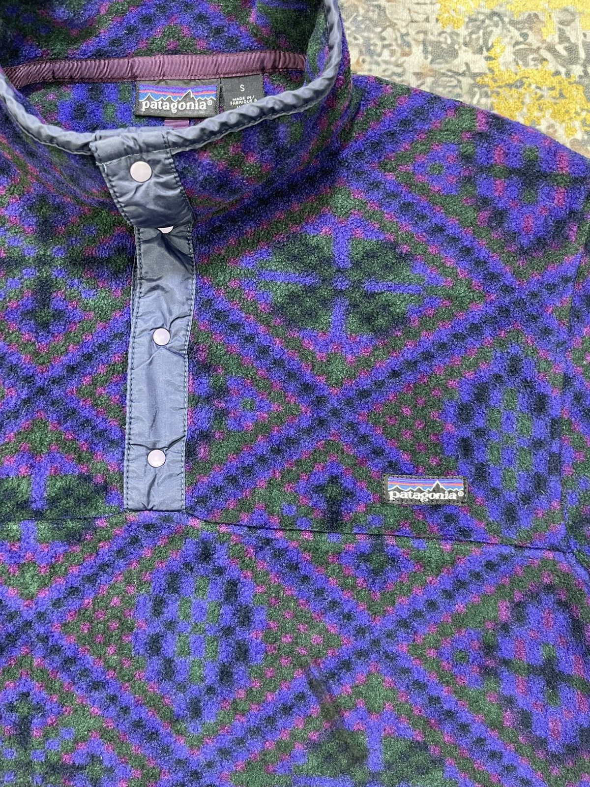 Patagonia Vtg 90s Patagonia Synchilla Snap-T Pullover Size US S / EU 44-46 / 1 - 9 Thumbnail