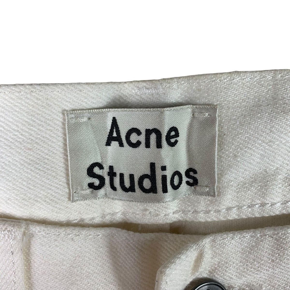 Acne Studios × Designer ACNE STUDIOS white colour jeans Size US 29 - 3 Thumbnail