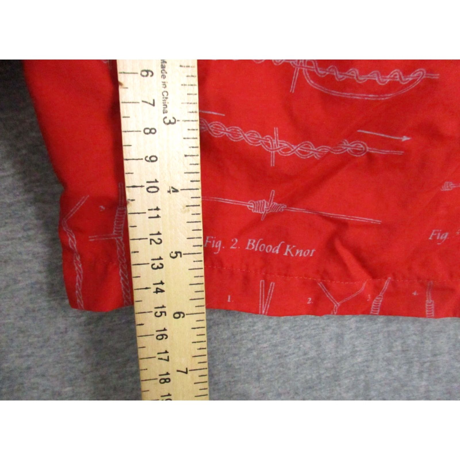 Vintage Columbia PFG Swim Trunk Mens Nylon Red Pockets Lined Omni Shade Beach Fish 2000s Size US 33 - 5 Thumbnail