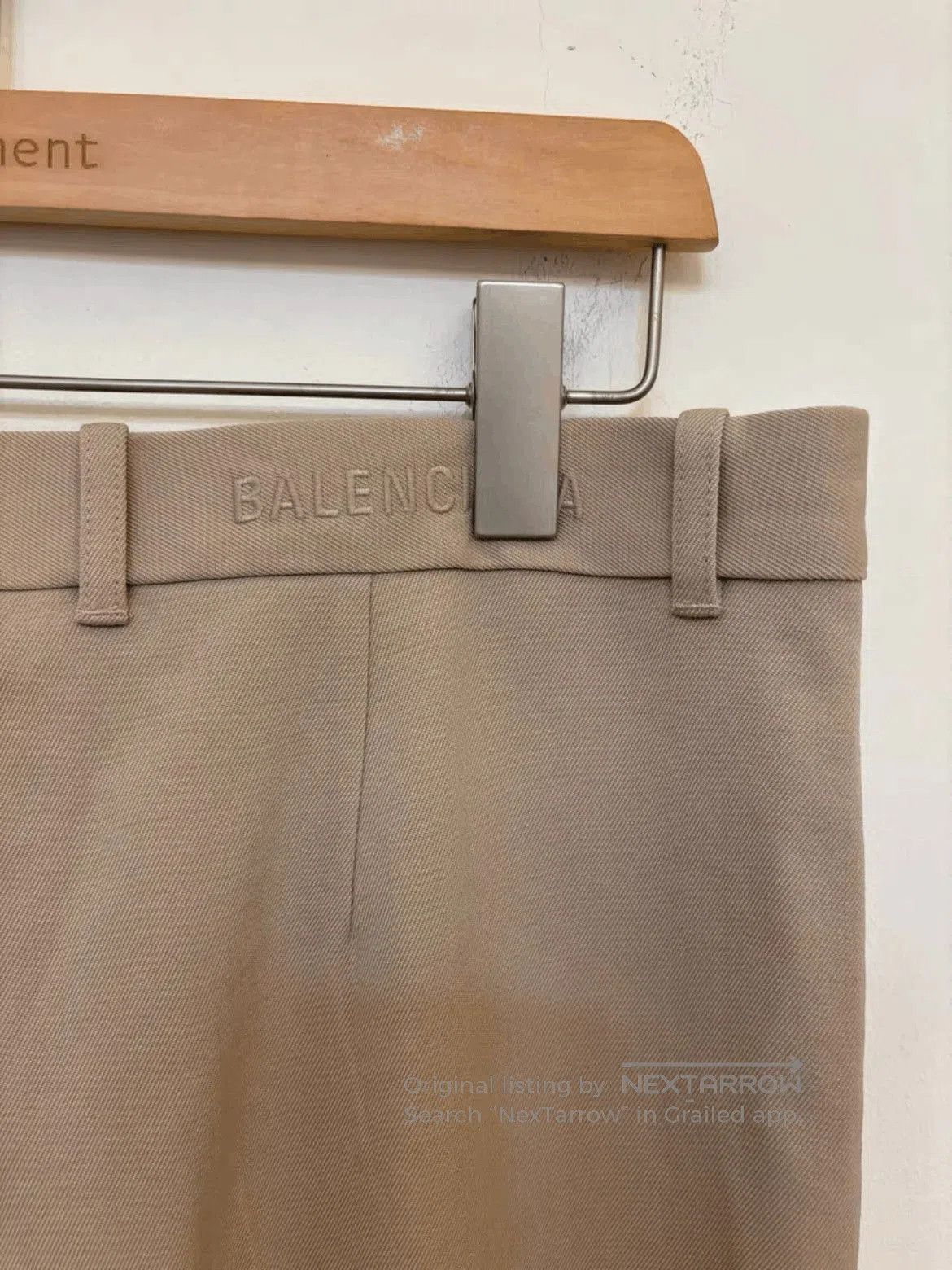 Balenciaga Sz 48 Balenciaga Logo Stitches Trousers. Size US 32 / EU 48 - 6 Thumbnail