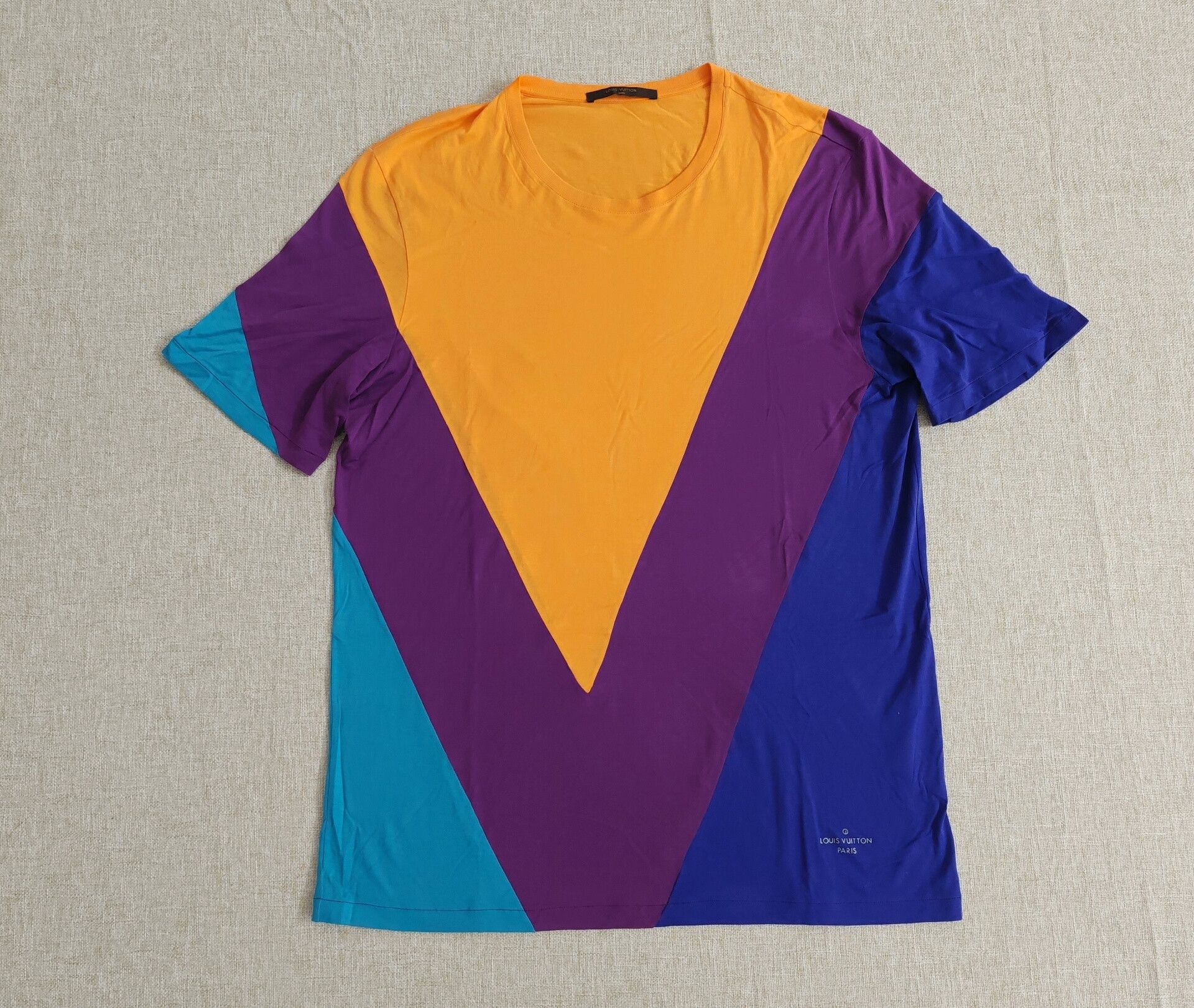 Louis Vuitton Louis Vuitton Men's Short-Sleeve T-Shirt Size US XXL / EU 58 / 5 - 1 Thumbnail
