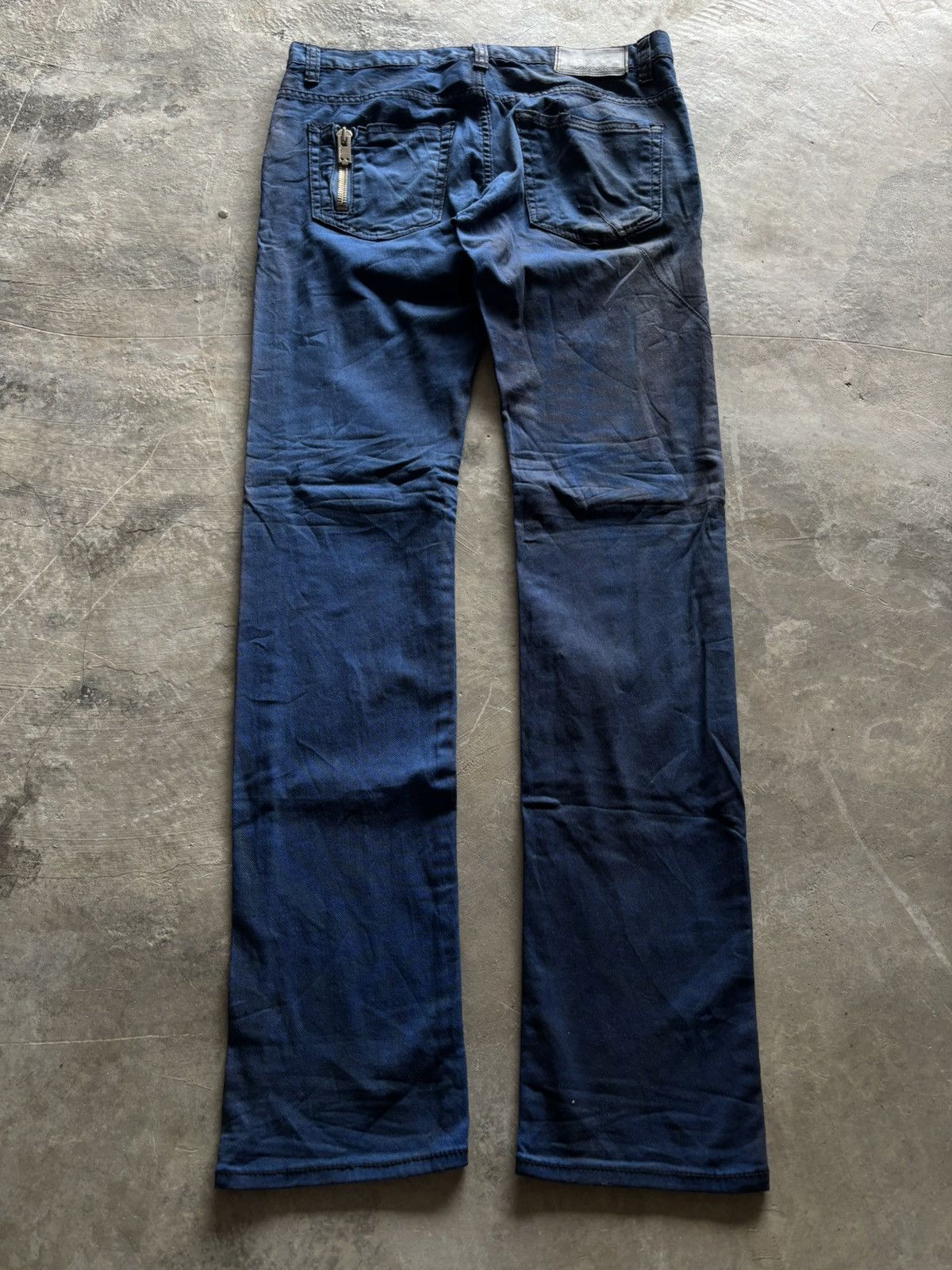 Hysteric Glamour ROEN waxed slim skinny style jeans japanese punk gothic rock Size US 31 - 15 Thumbnail