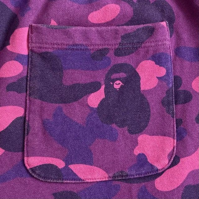 Bape BAPE Sweat shorts purple camo a bathing ape ★size XL Size US 36 / EU 52 - 4 Thumbnail