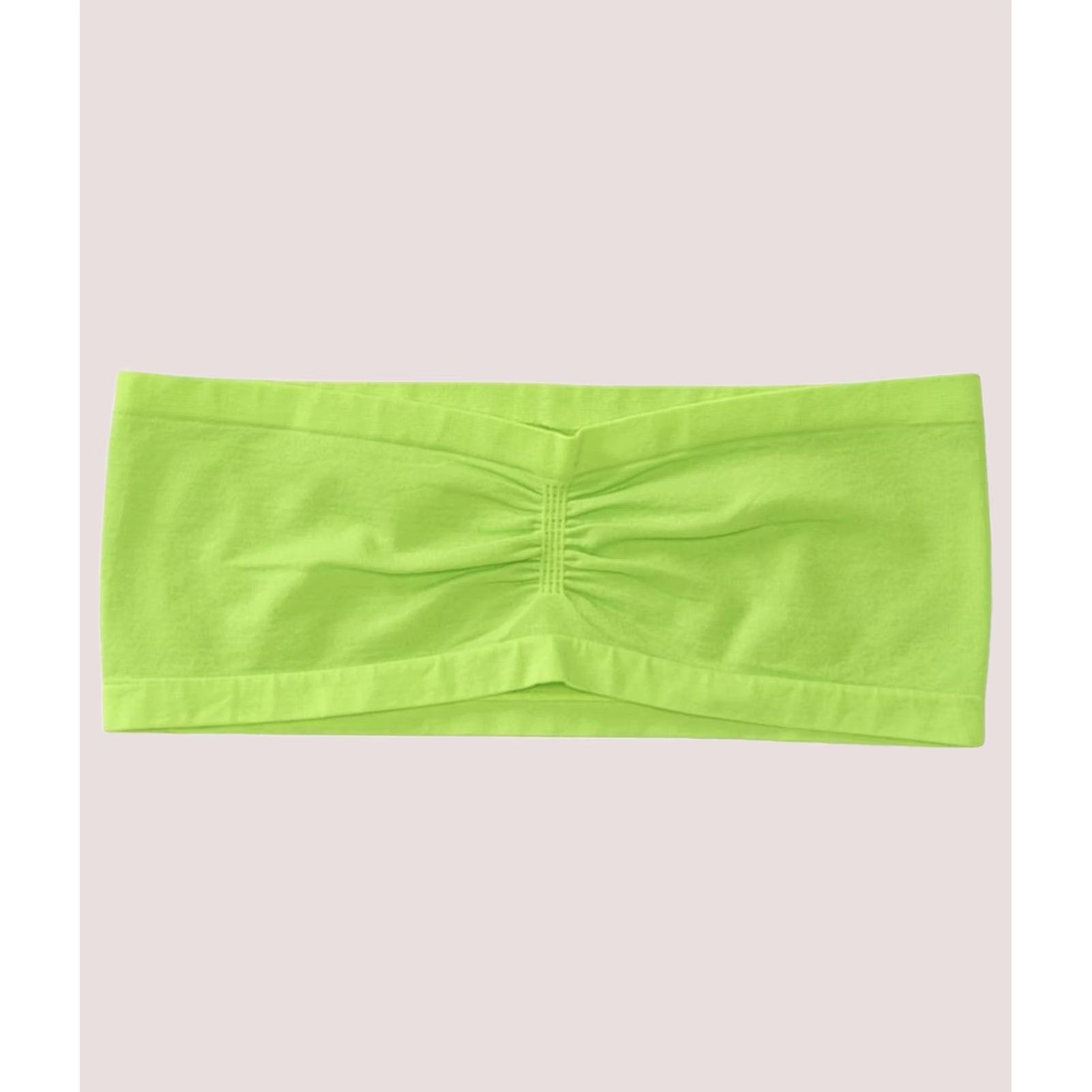 Aeropostale VINTAGE? Aeropostale Womens Seamless Solid Bandeau Bra Lime M/L Size ONE SIZE - 1 Preview