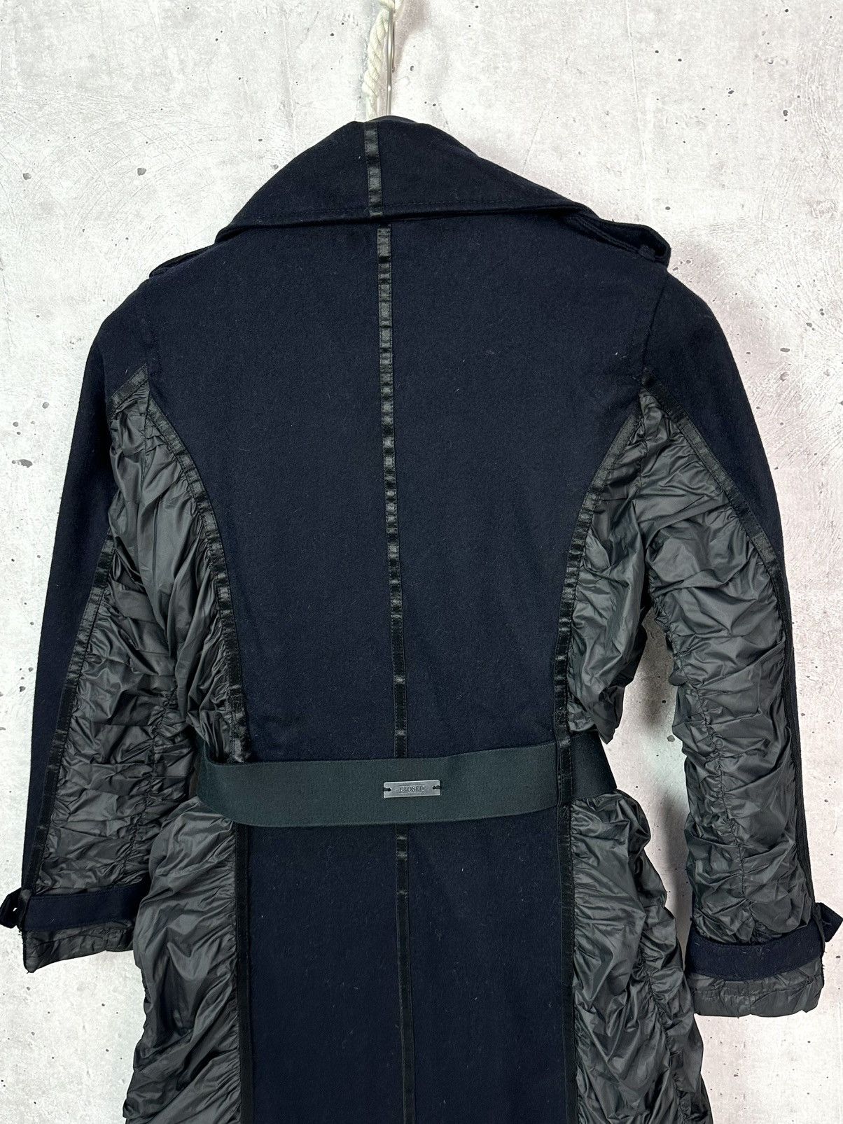 CLOSED × Marithe + Francois Girbaud Marithe Francois Girbaud Closed Avantgarde Style Wool Trench Size M / US 6-8 / IT 42-44 - 8 Thumbnail