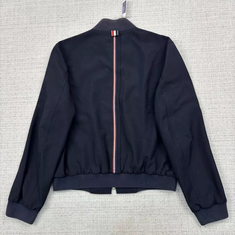 Thom Browne Thom Browne Wool stripe flight jacket 2505-Nextarrow Size US S / EU 44-46 / 1 - 2 Thumbnail
