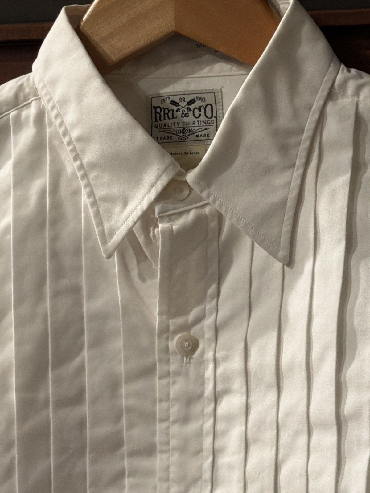 RRL Ralph Lauren RRL tux shirt Size 40R - 2 Thumbnail