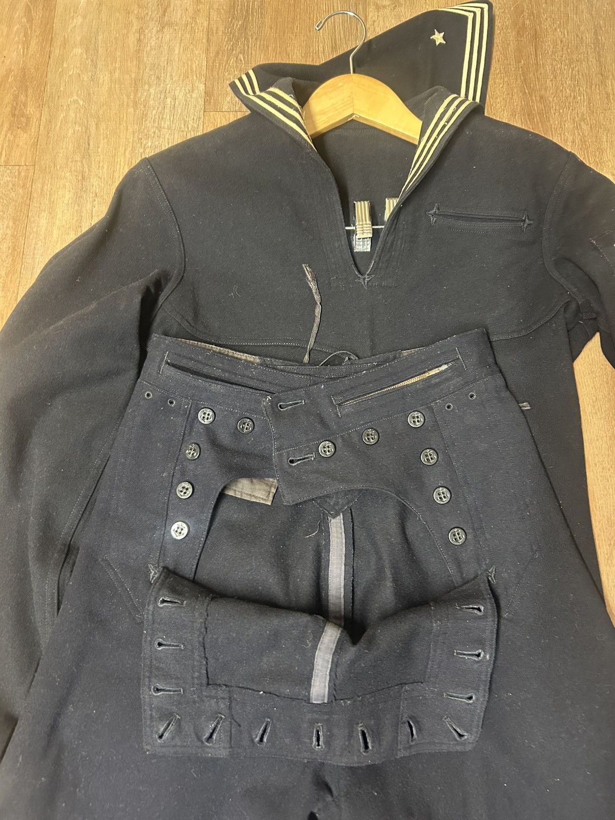 Full 1940s Navy Uniform Set