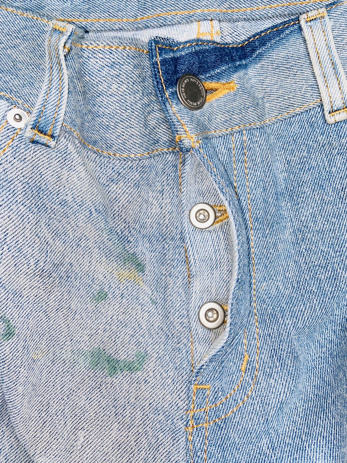 Issey Miyake NOVE Panel Denim Jeans Size US 35 - 18 Thumbnail