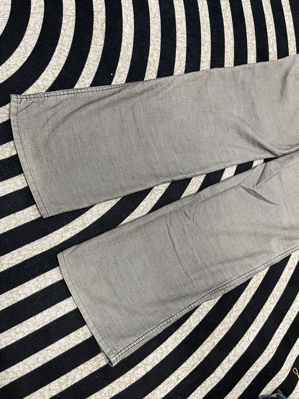 If Six Was Nine × Issey Miyake × Zucca 90s ISSEY MIYAKE CORDUROY PANT RARE DESIGN Size US 26 / EU 42 - 14 Thumbnail