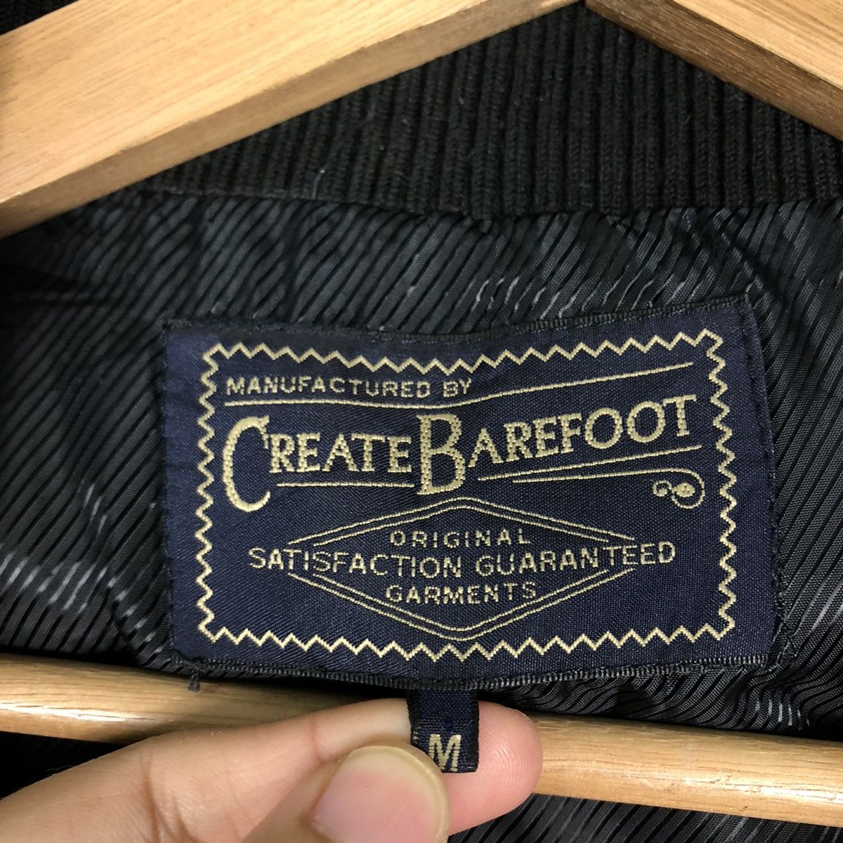 Japanese Brand 🔥90’s Vintage Bondage Bomber Jacket Create Barefoot Japan Size US M / EU 48-50 / 2 - 13 Thumbnail