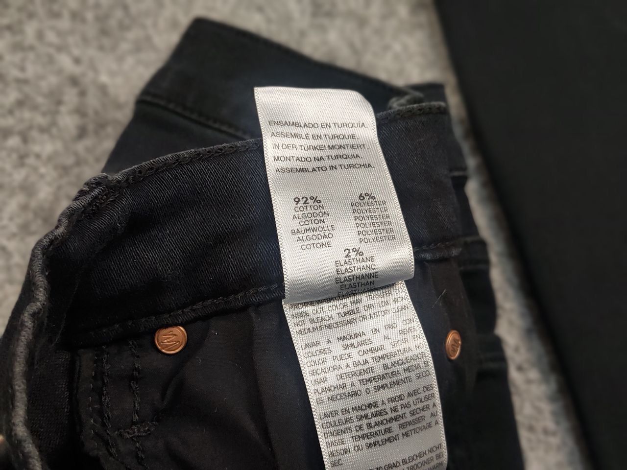 MOTHER Mother Design rascal ankle snippet Black Denim Jeans Size 26" / US 2 / IT 38 - 19 Thumbnail