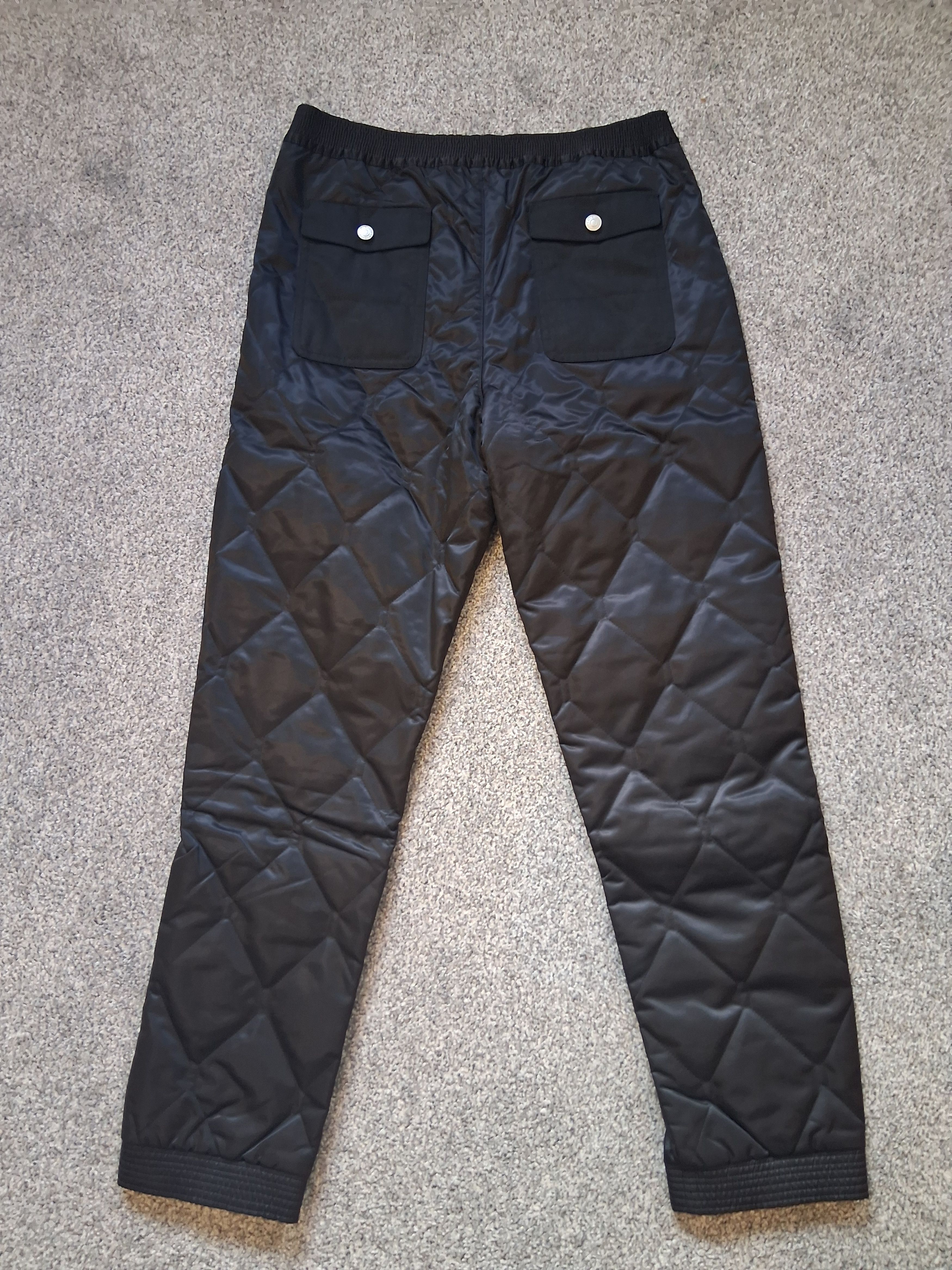 Givenchy Givenchy Quilted Track Pants BM504P10XK Size 50 NWT Size US 34 / EU 50 - 3 Thumbnail