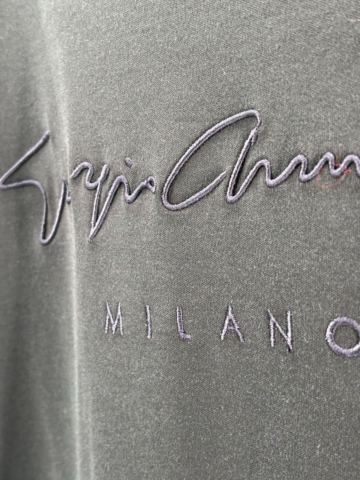 Emporio Armani giorgio armani men's t-shirt in black Size US L / EU 52-54 / 3 - 2 Thumbnail