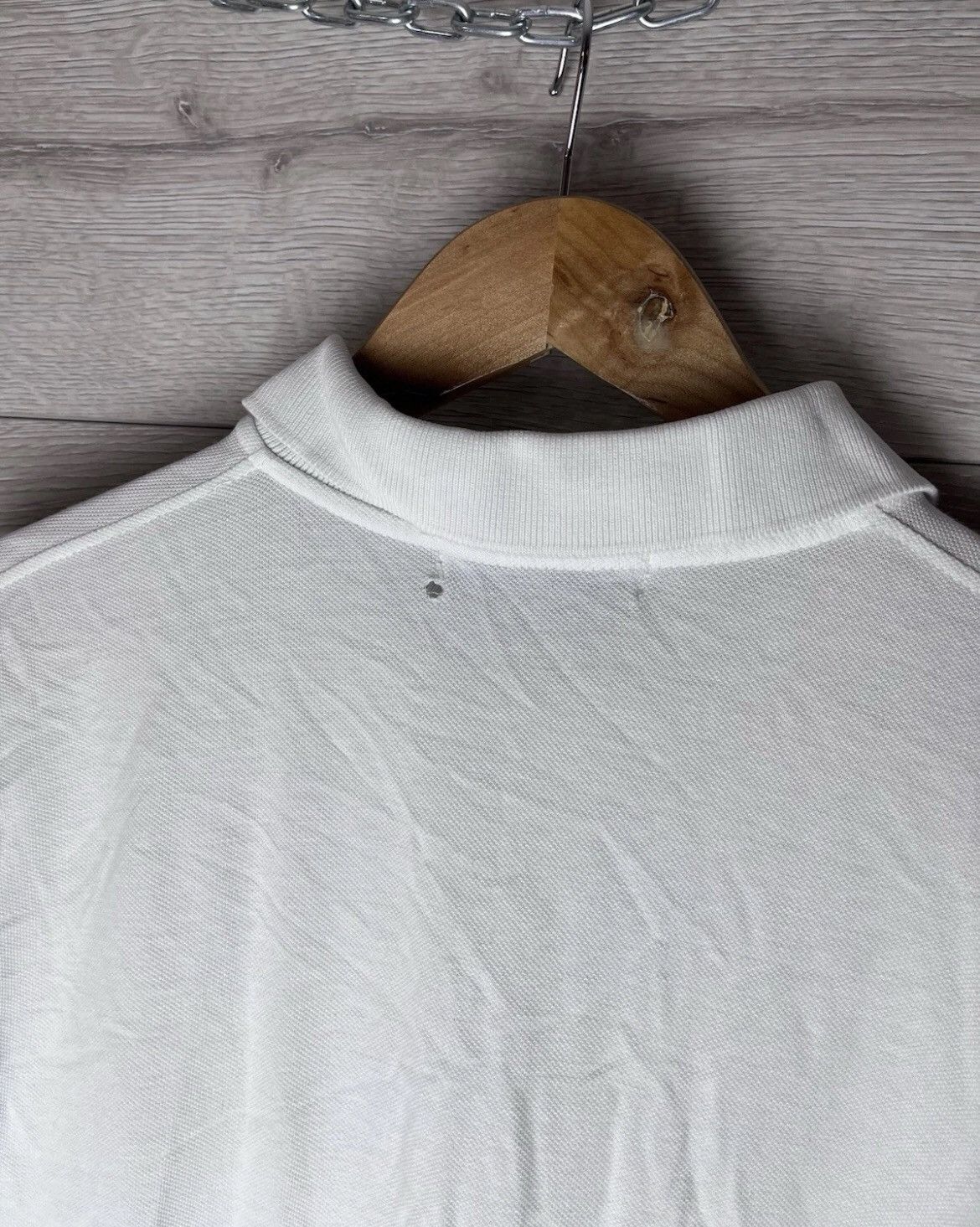 Burberry Vintage mens polo Burberrys made in England size L Size US L / EU 52-54 / 3 - 9 Thumbnail