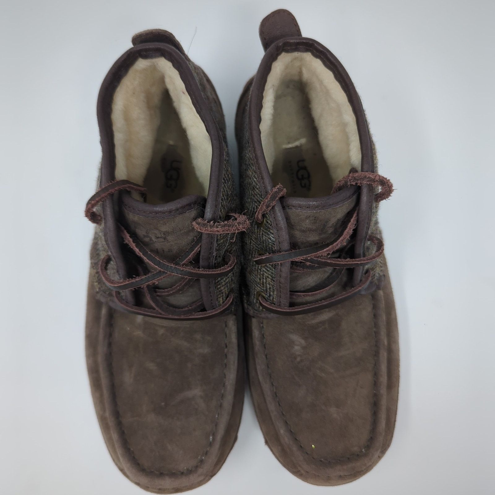 Ugg UGG Stout Lyle Woolrich Tweed Suede Boot Mens Size 8 Size US 8 / EU 41 - 6 Thumbnail