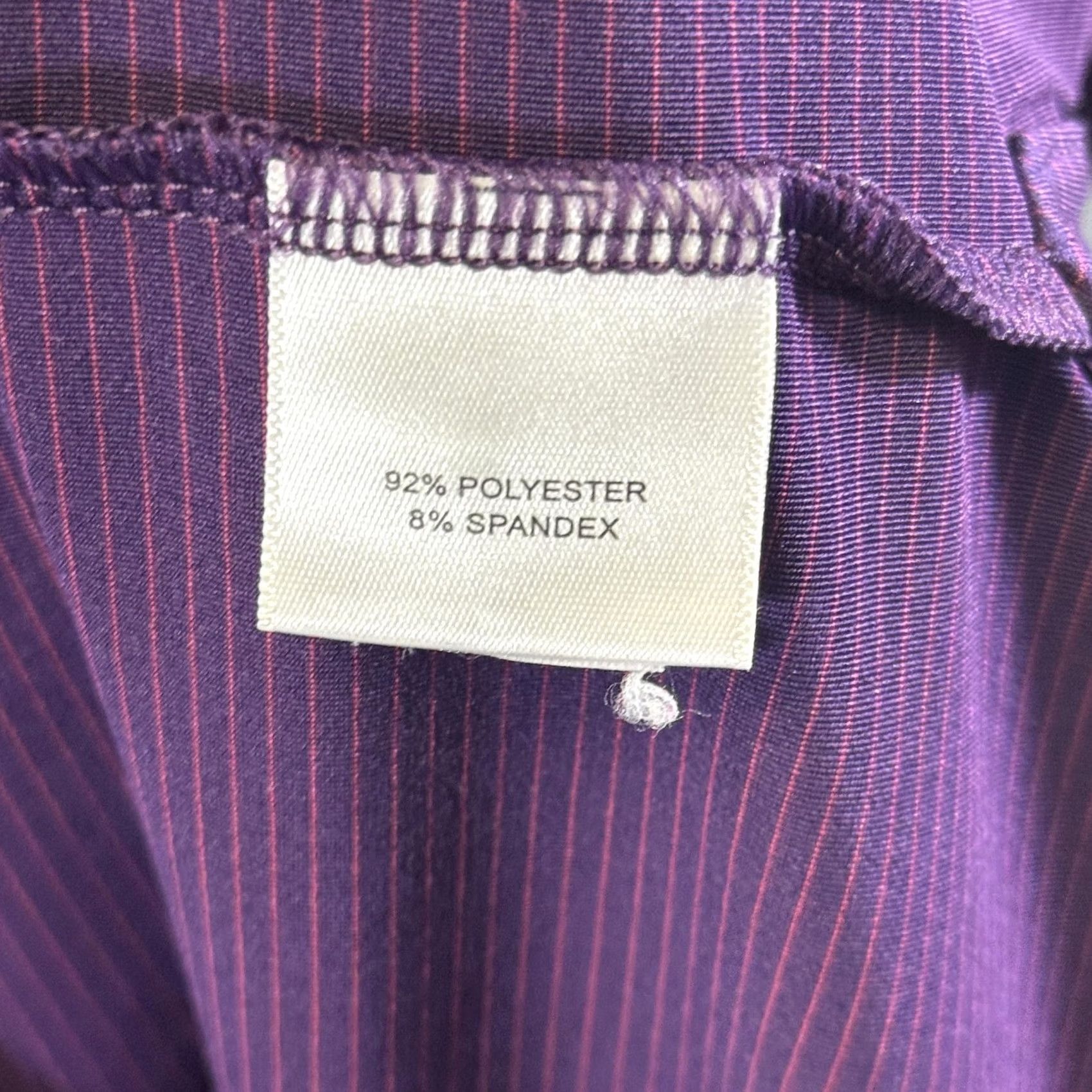 Peter Millar Peter Millar Polo Shirt Mens L Purple Striped Summer Comfort Golf Stretch Moisture Wicking Lightweight Breathable Size US L / EU 52-54 / 3 - 5 Thumbnail