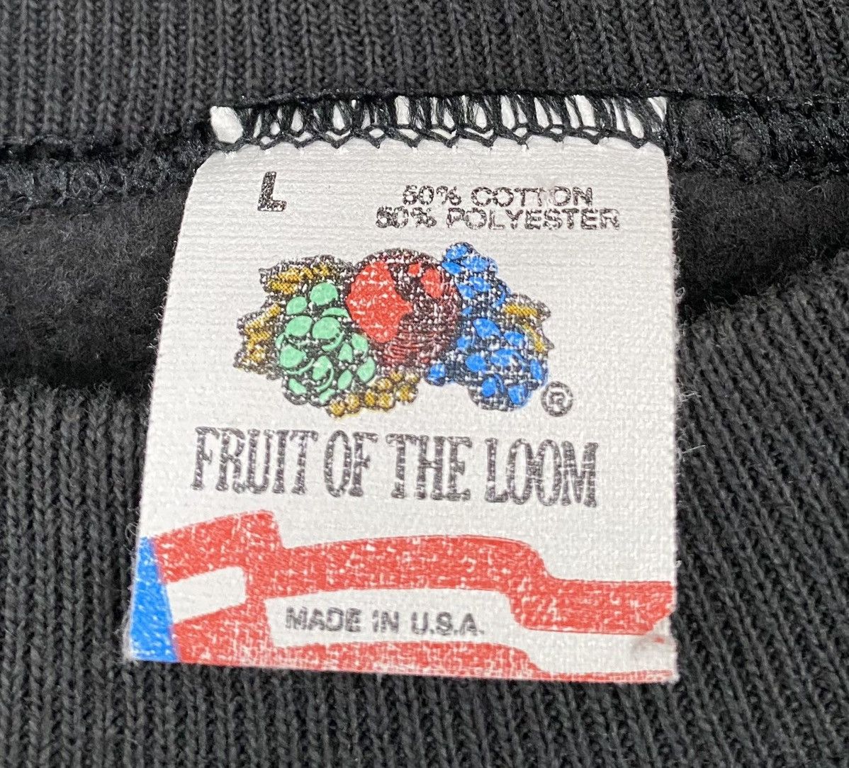 Fruit Of The Loom Vintage 90’s Cat Kitten Embroidered Sewn Handmade Sweatshirt Size L / US 10 / IT 46 - 4 Thumbnail