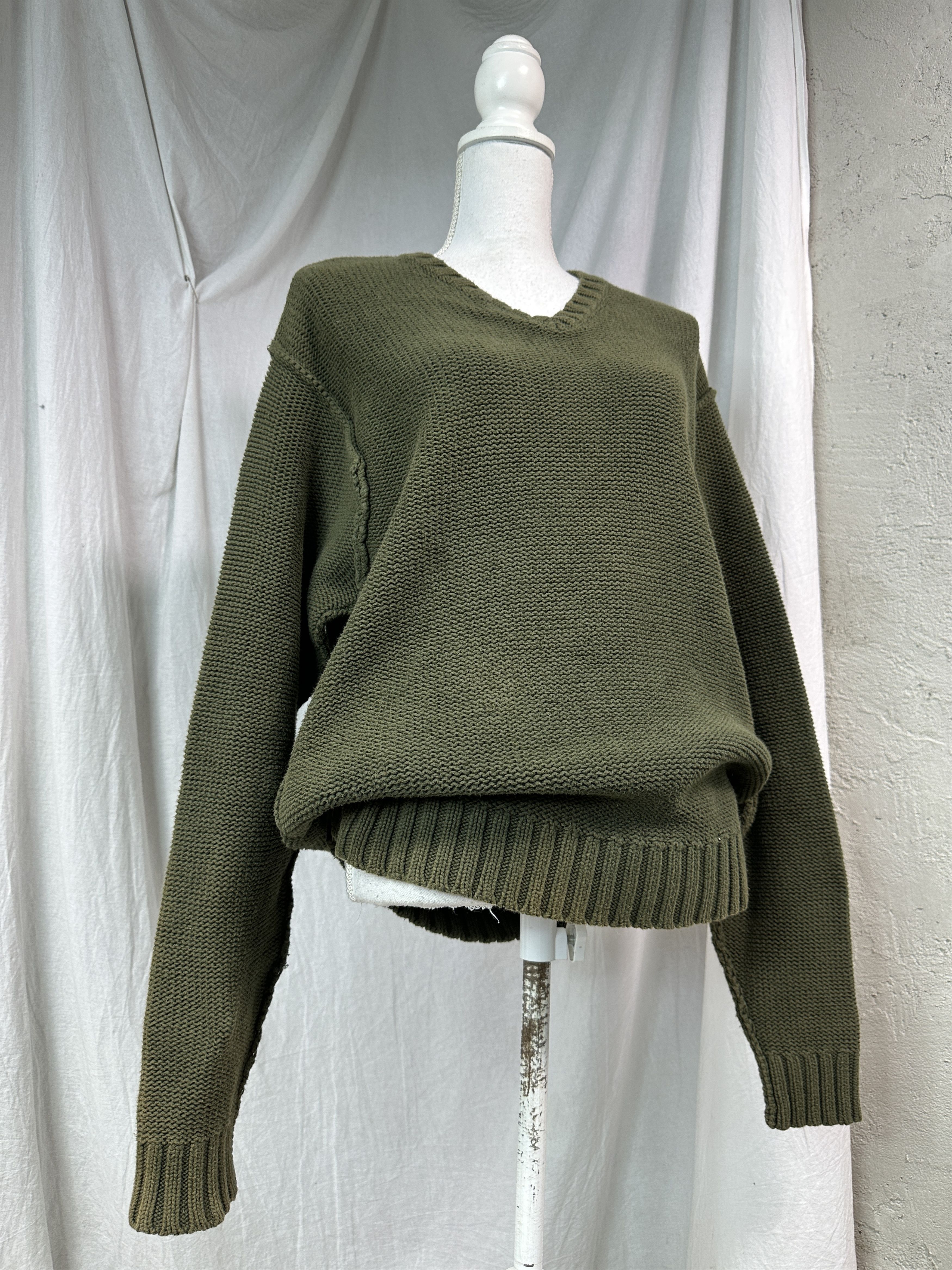 Gap Vintage Streetwear Cottage Military Styled GAP Sweater Y2K Size US M / EU 48-50 / 2 - 1 Thumbnail